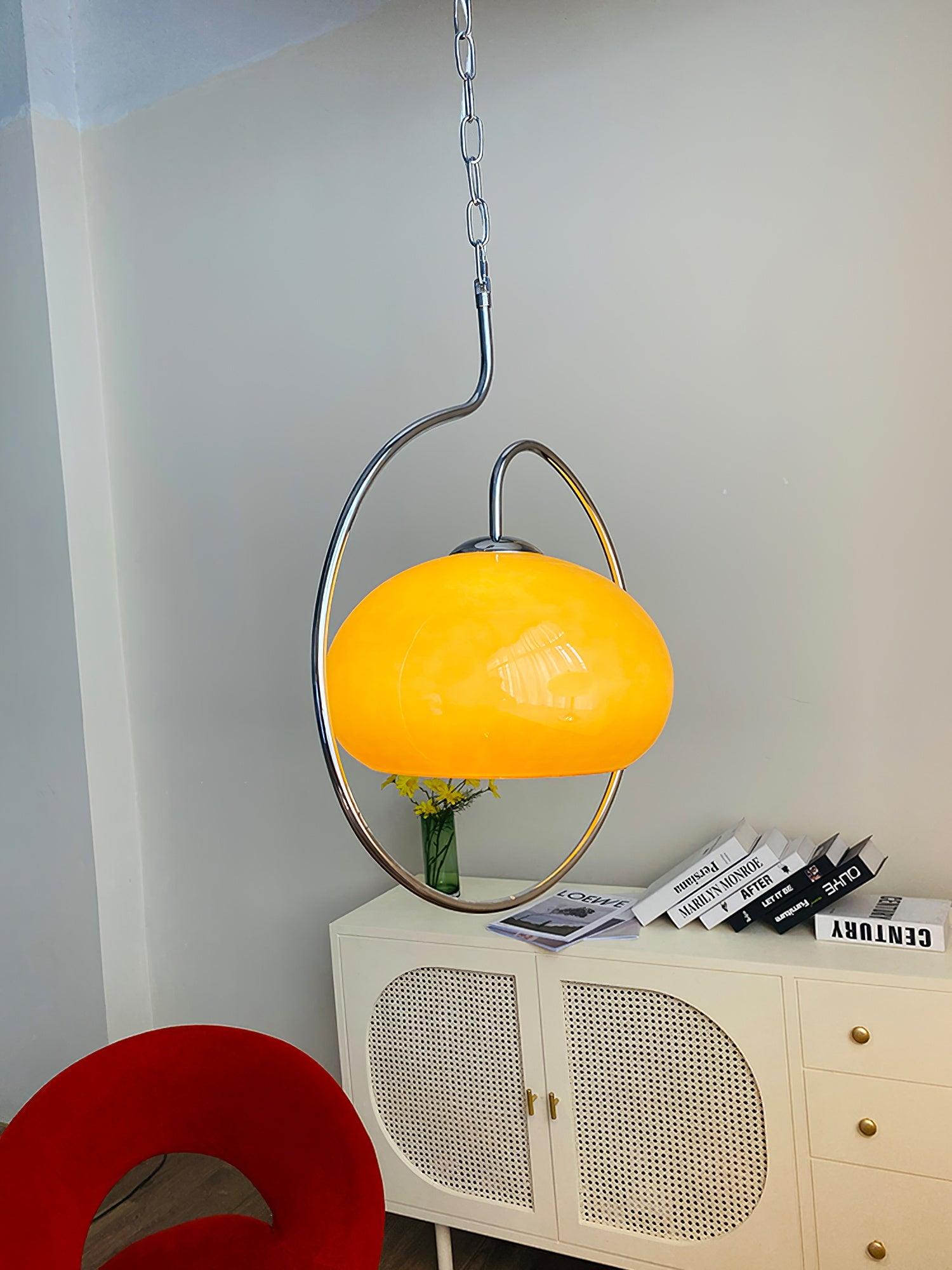 Medieval Premium Nordic Art Swag Glass Pendant Light-Neutral Decor