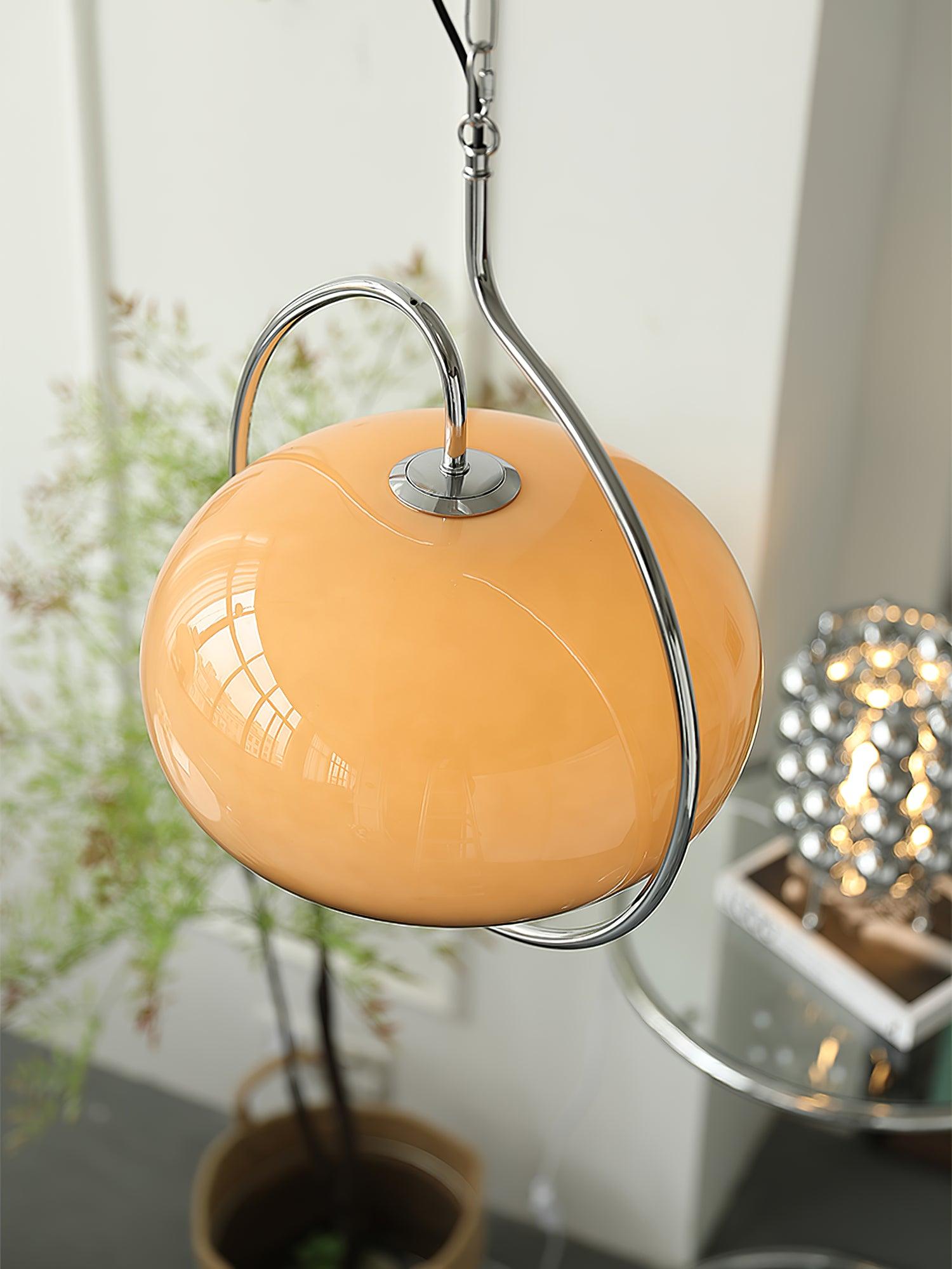 Xune Glass Retro Pendant Light-Neutral Decor