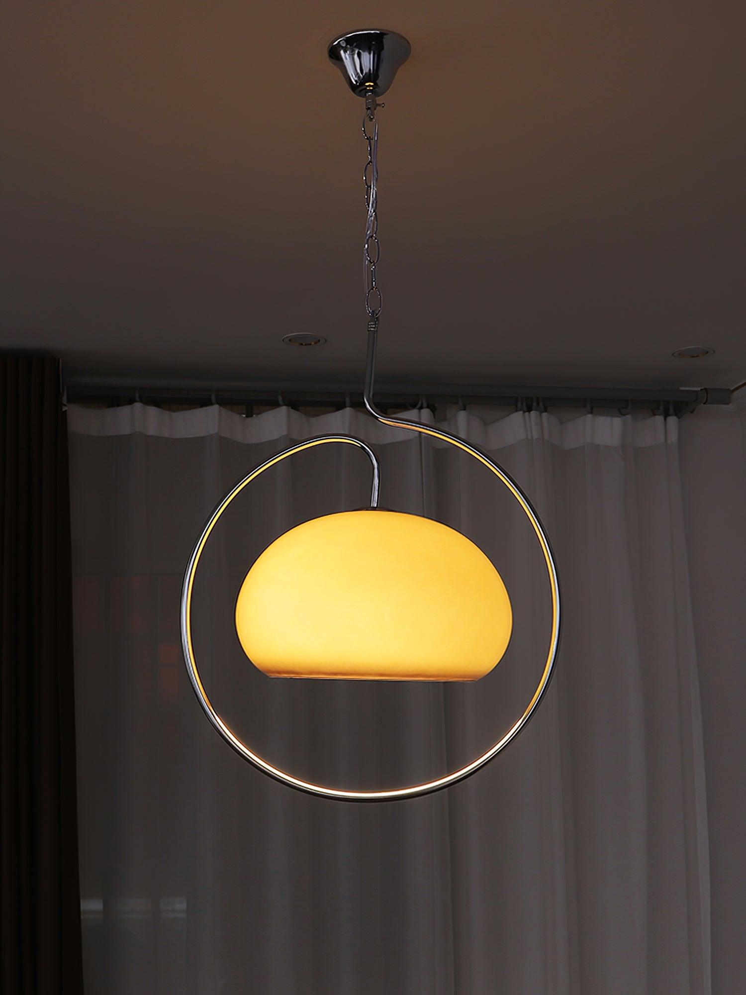 Xune Glass Retro Pendant Light-Neutral Decor