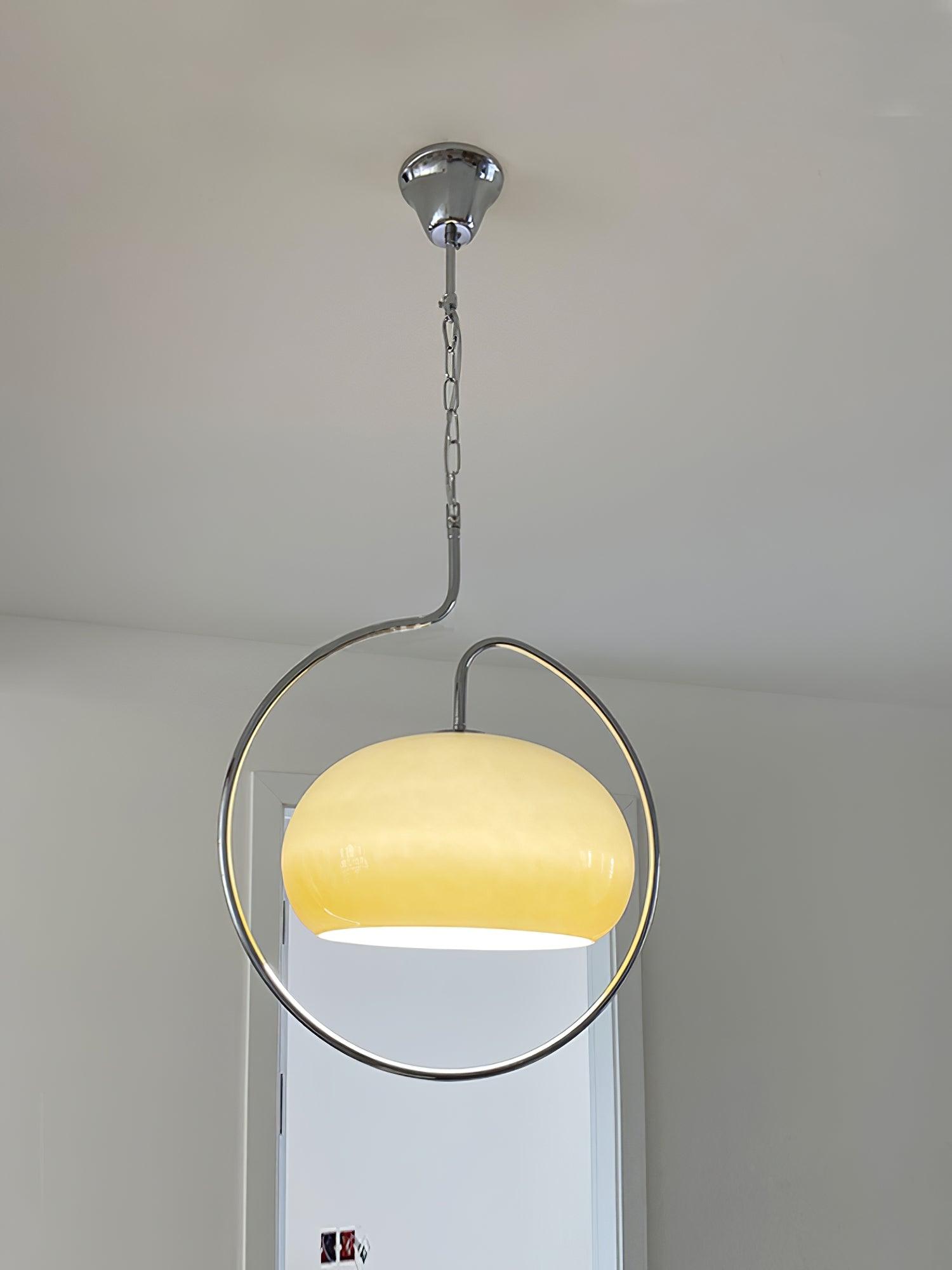 Xune Glass Retro Pendant Light-Neutral Decor