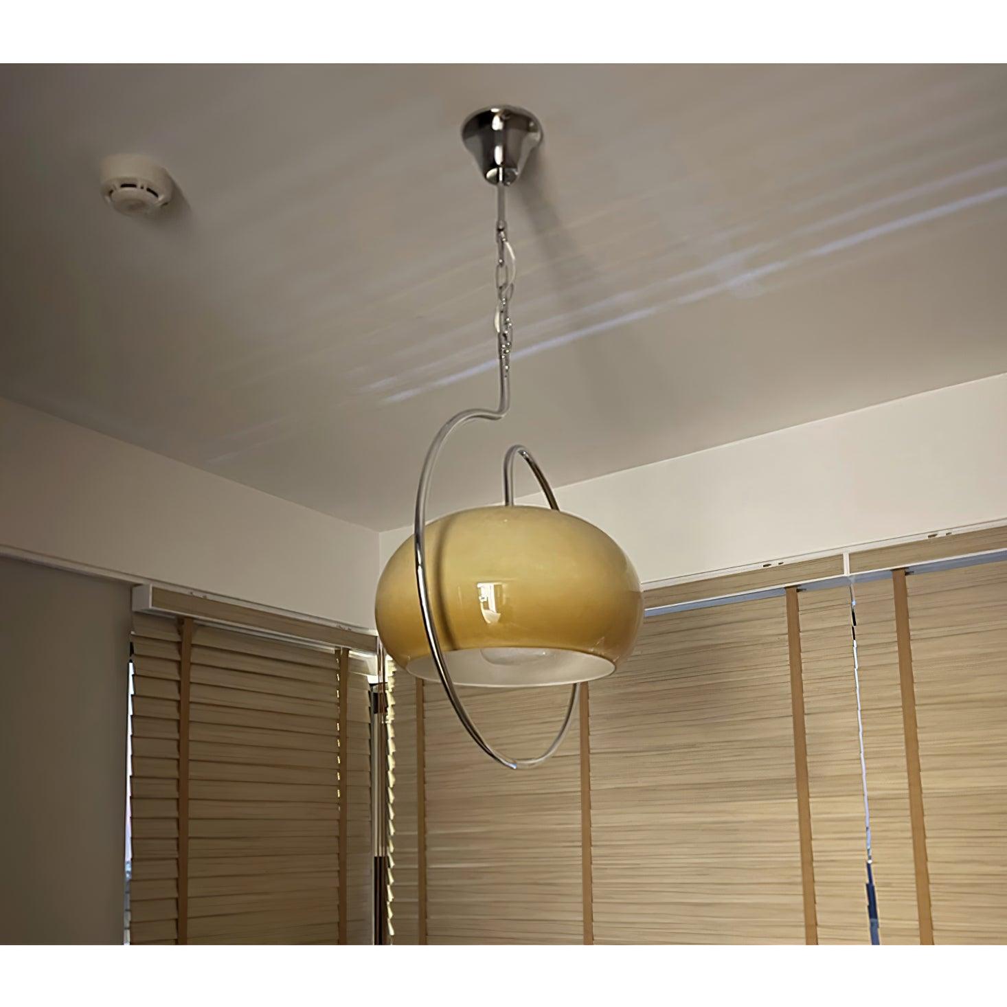 Xune Glass Retro Pendant Light-Neutral Decor