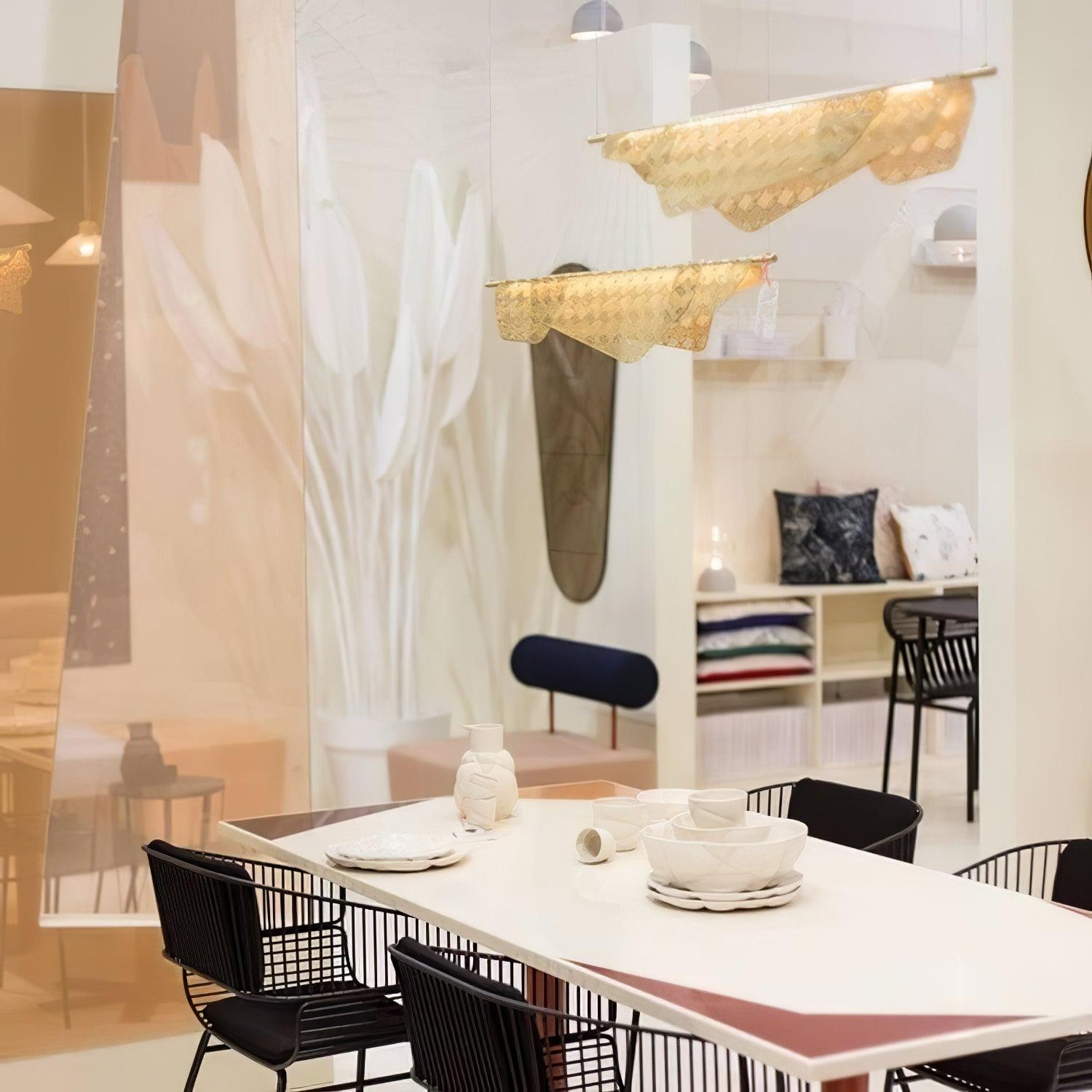 Aella Postmodern Luxury Art Pendant Light-Neutral Decor