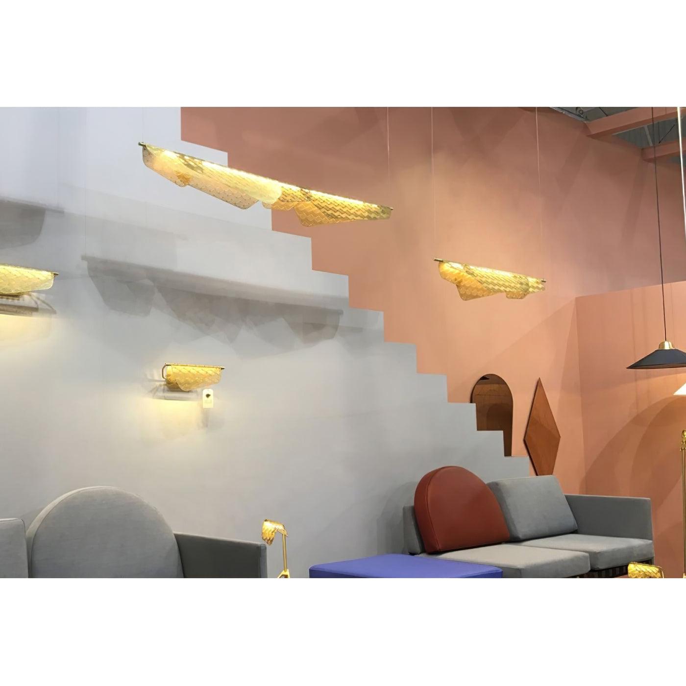 Aella Postmodern Luxury Art Pendant Light-Neutral Decor