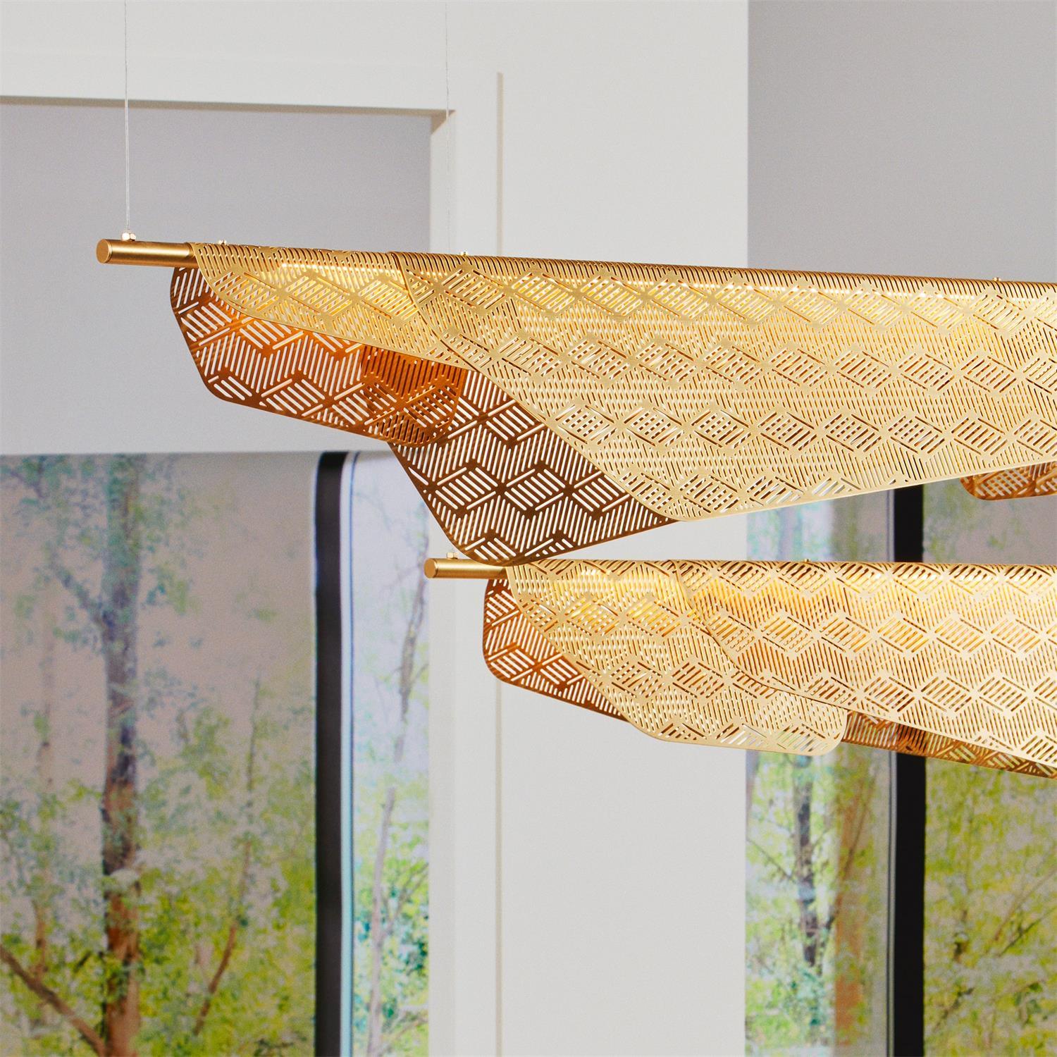 Aella Postmodern Luxury Art Pendant Light-Neutral Decor