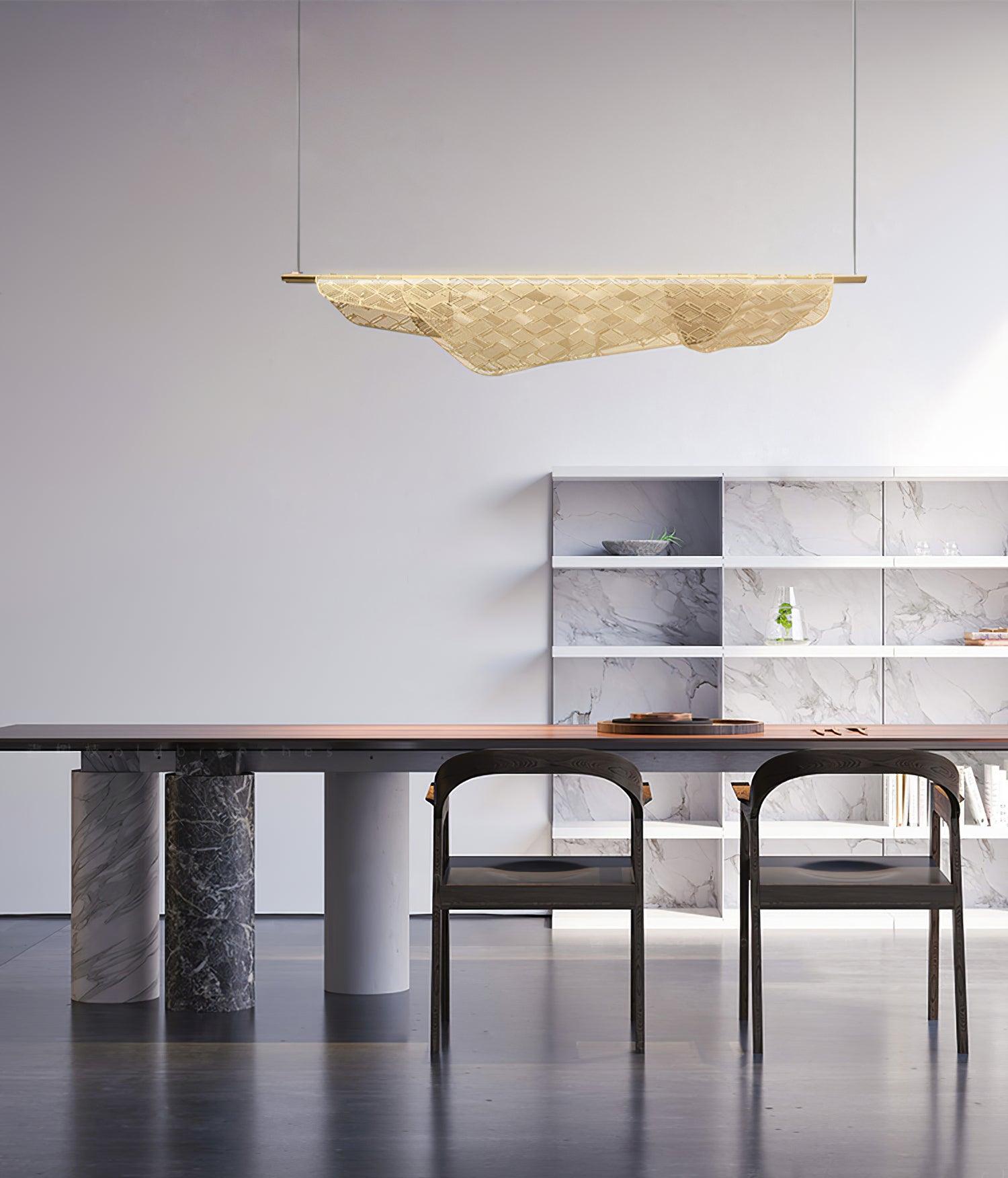 Aella Postmodern Luxury Art Pendant Light-Neutral Decor
