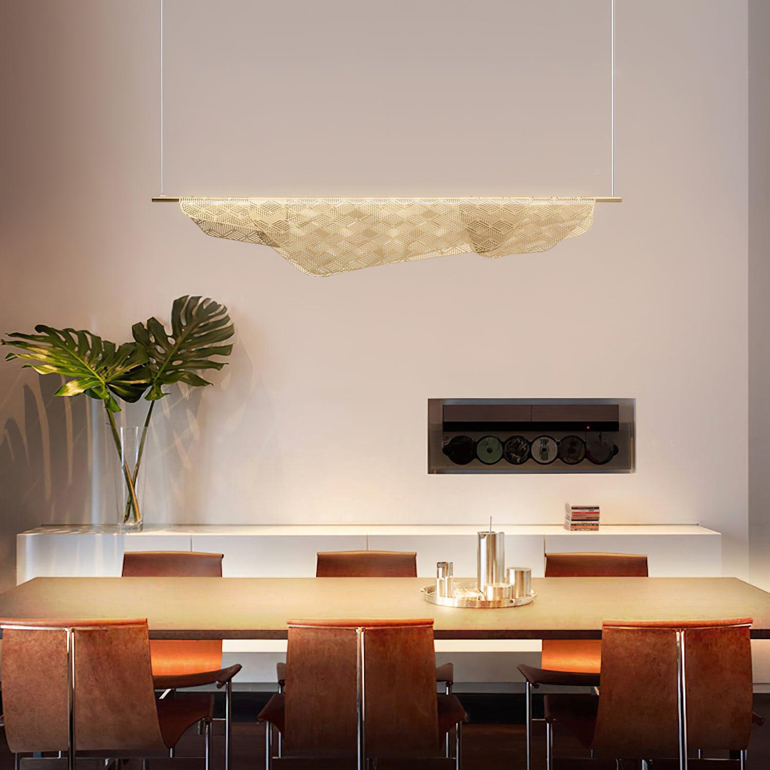 Aella Postmodern Luxury Art Pendant Light-Neutral Decor
