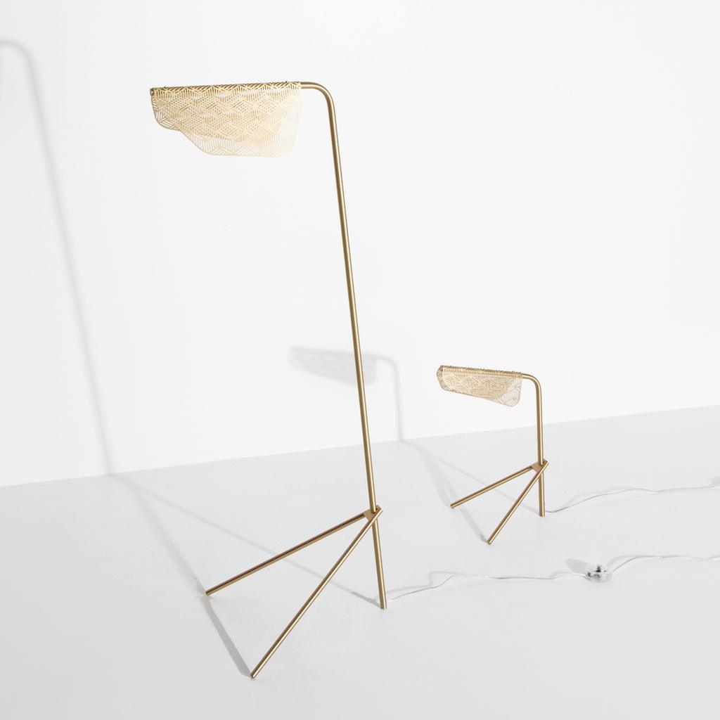 Lattice Gold Geometric Table Lamp-Neutral Decor