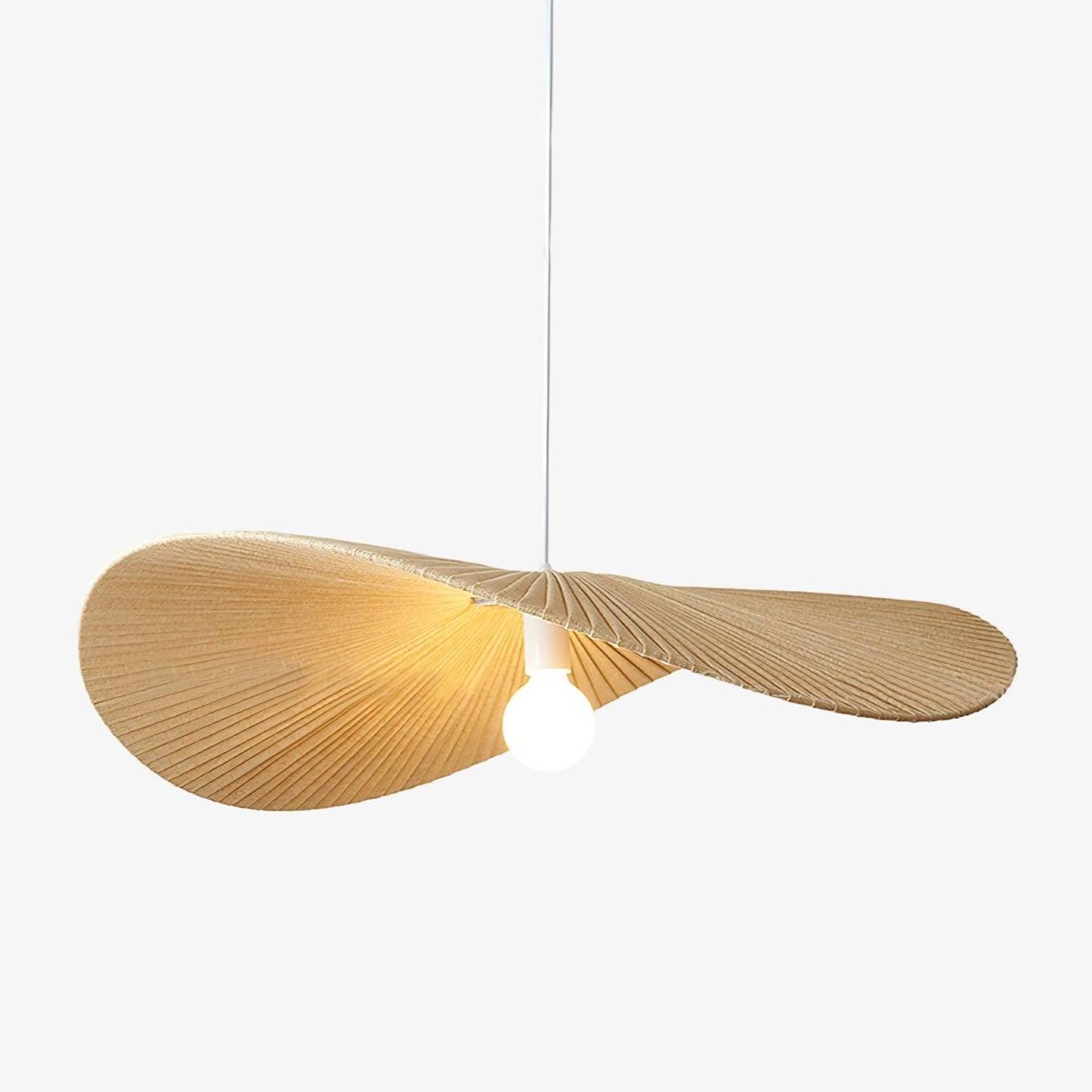 Cedrin Pendant Lamp Wave Natural-Neutral Decor
