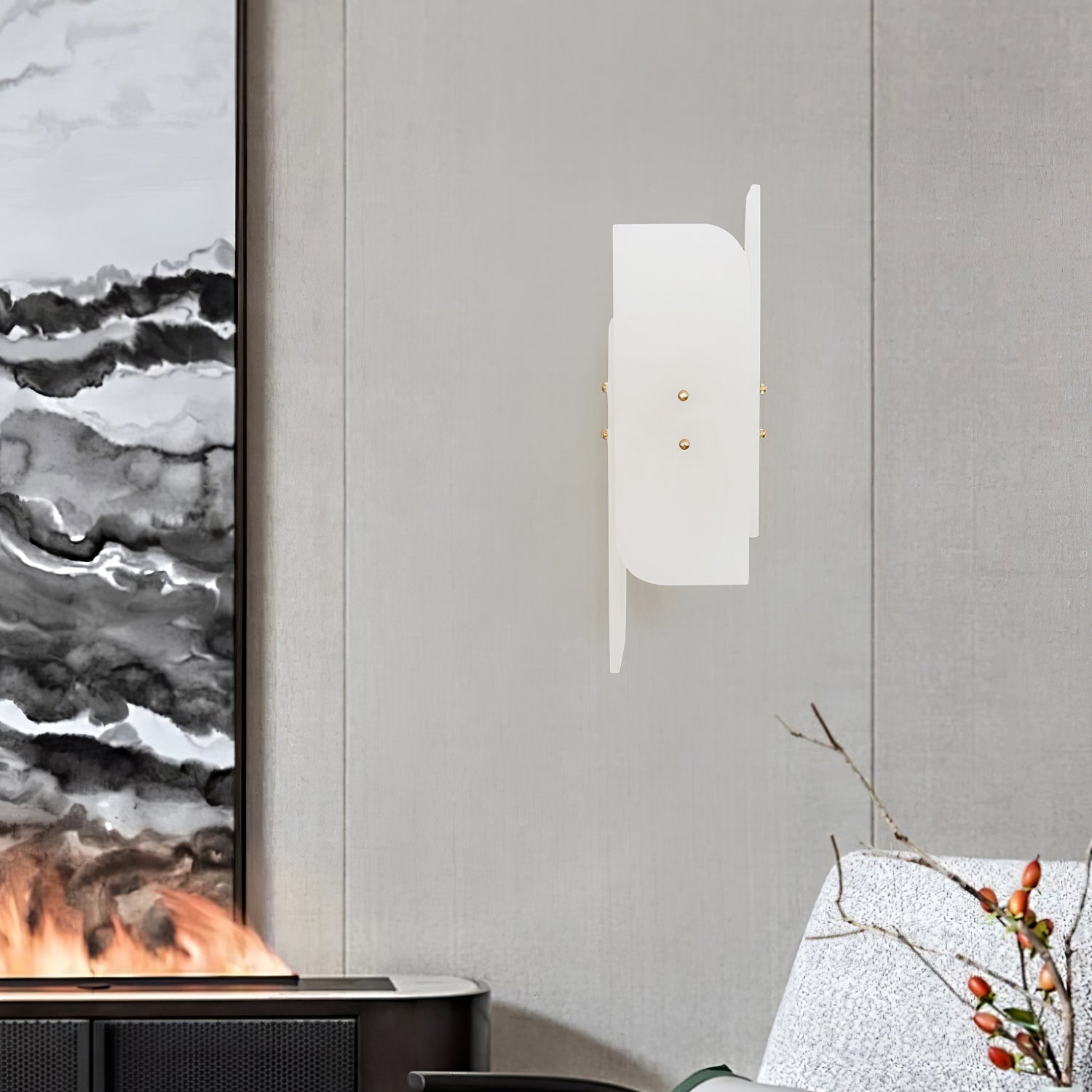 Veyra Alabaster Wall Sconce-Neutral Decor