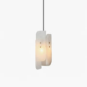 Vicarus Layered Alabaster Pendant Light-Neutral Decor
