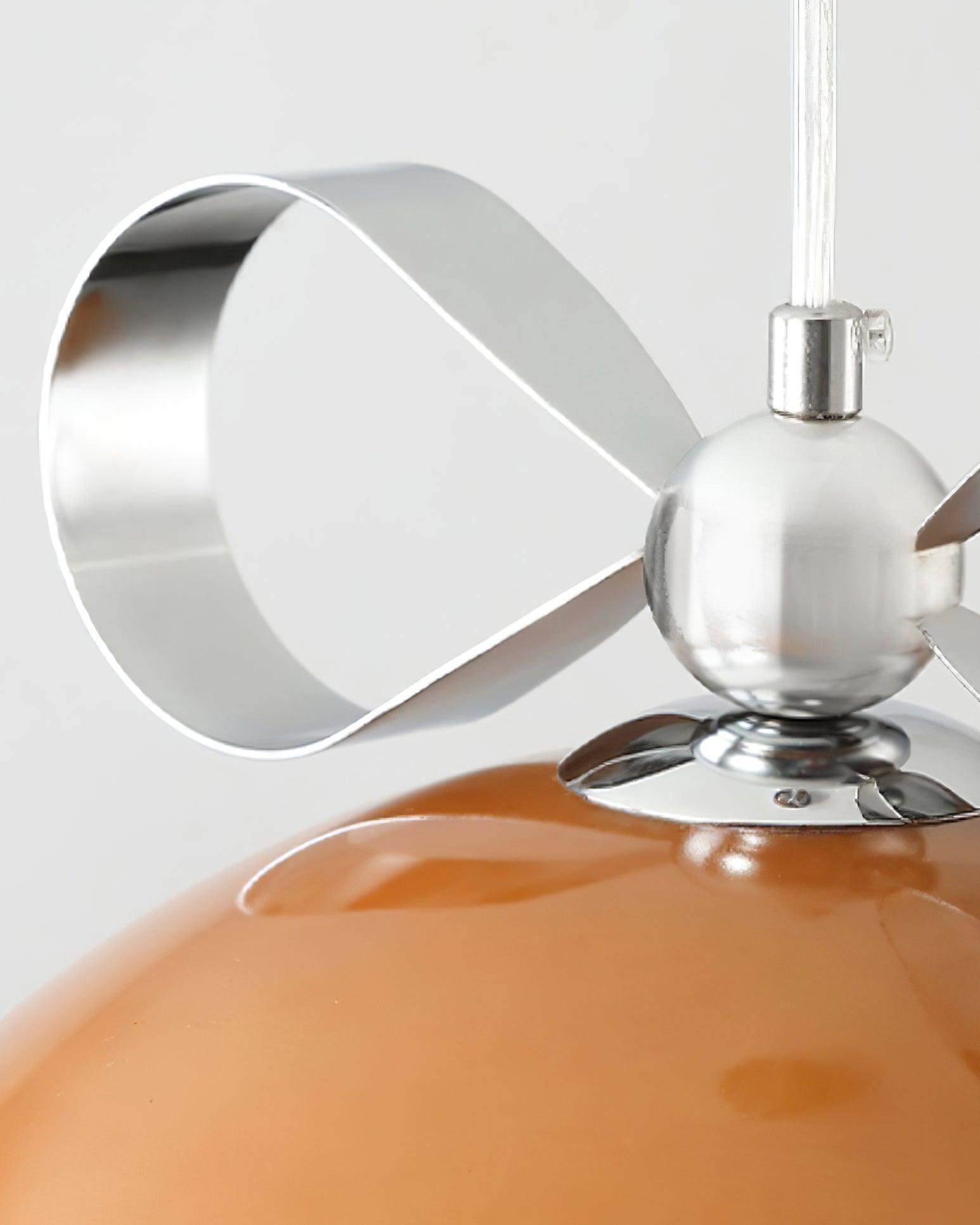 Lustra Pendant Light Glass Amber Dining-Neutral Decor