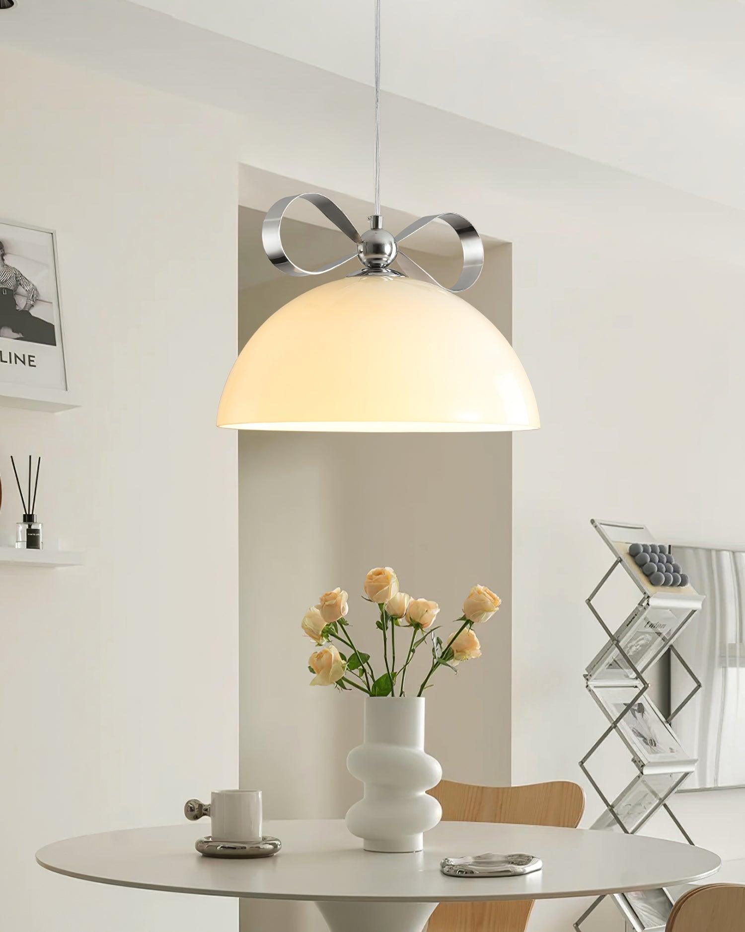 Lustra Pendant Light Glass Amber Dining-Neutral Decor