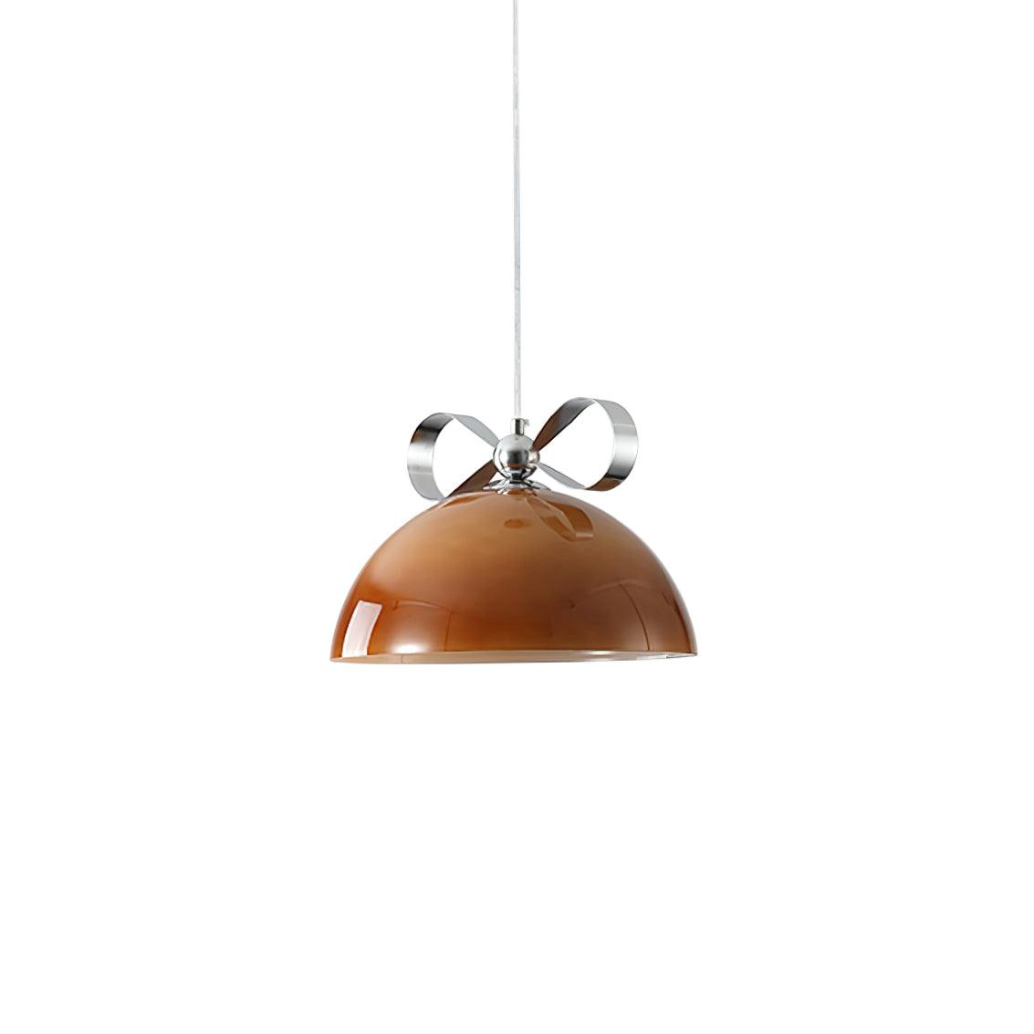 Lustra Pendant Light Glass Amber Dining-Neutral Decor