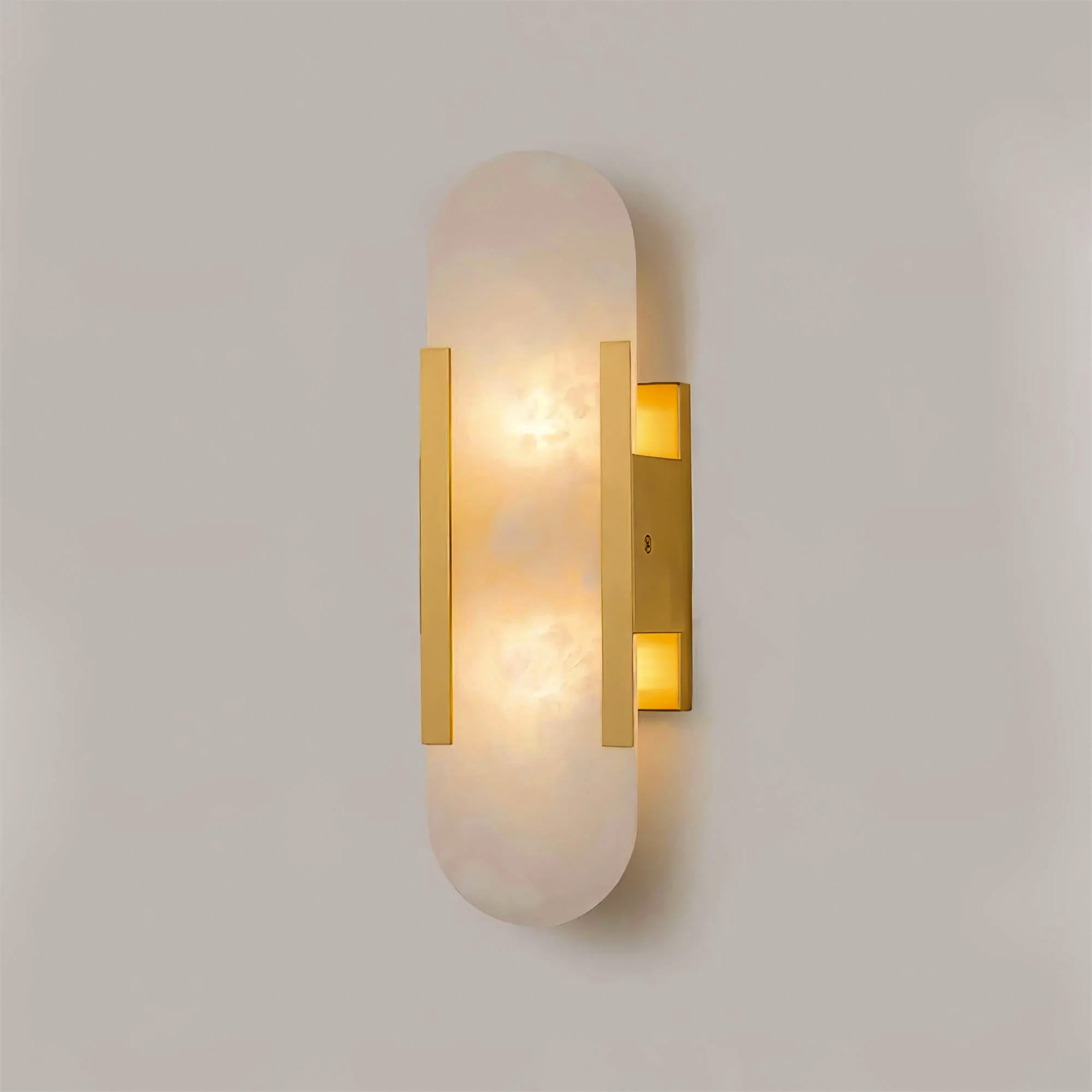 Olraeia Alabaster Dual Wall Lamp-Neutral Decor