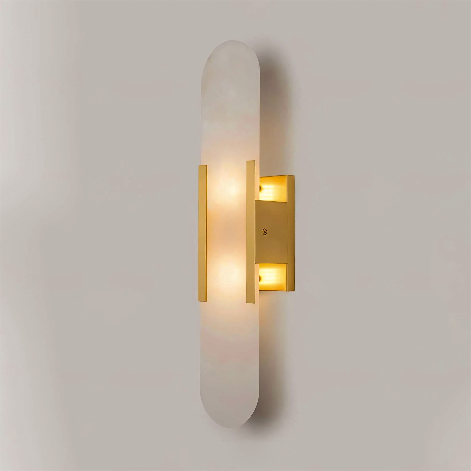 Olraeia Alabaster Dual Wall Lamp-Neutral Decor