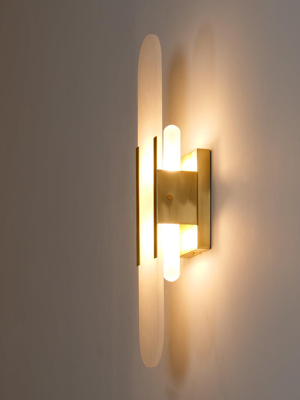 Olraeia Alabaster Dual Wall Lamp-Neutral Decor