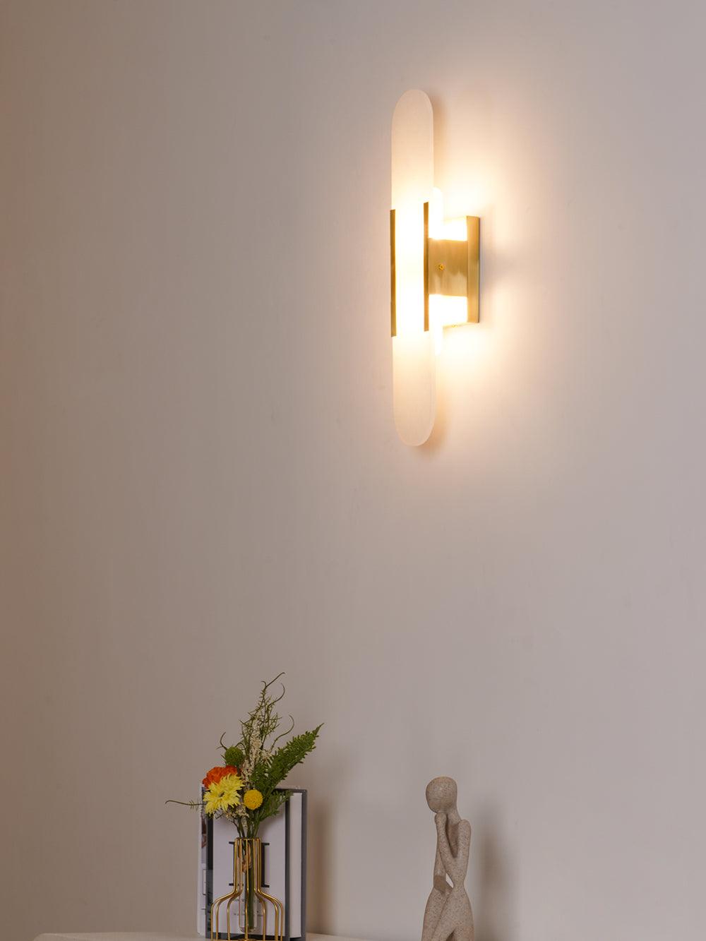 Olraeia Alabaster Dual Wall Lamp-Neutral Decor