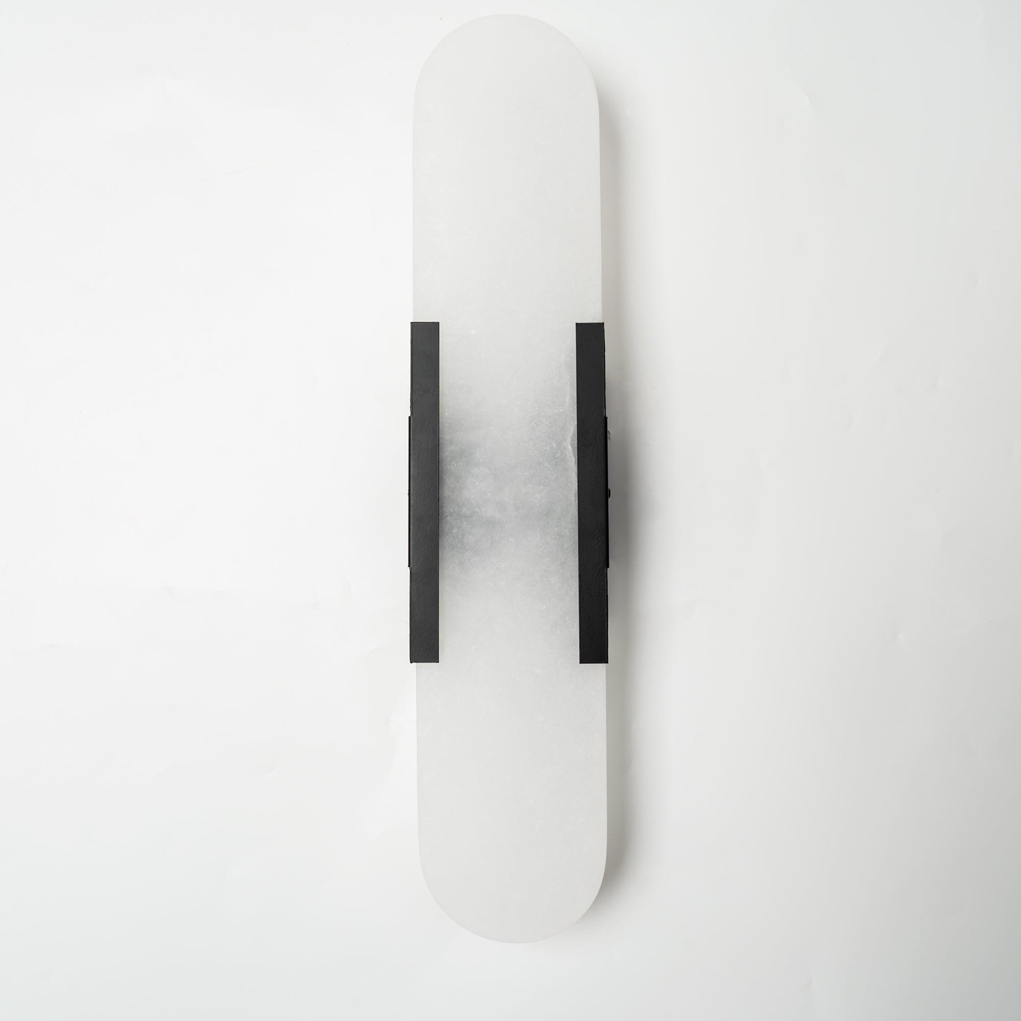 Olraeia Alabaster Dual Wall Lamp-Neutral Decor
