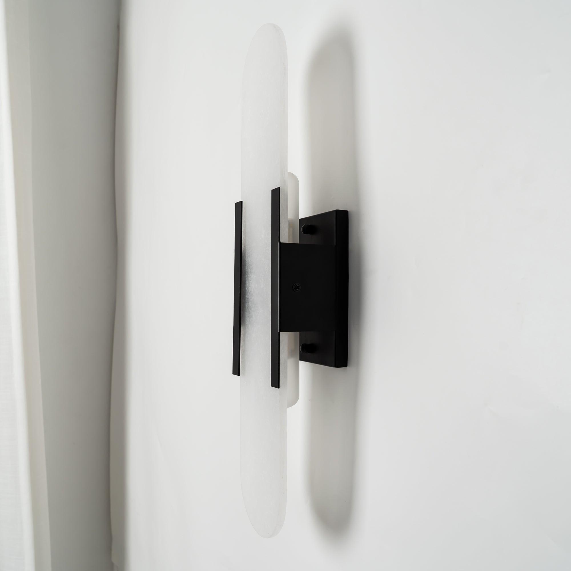 Olraeia Alabaster Dual Wall Lamp-Neutral Decor