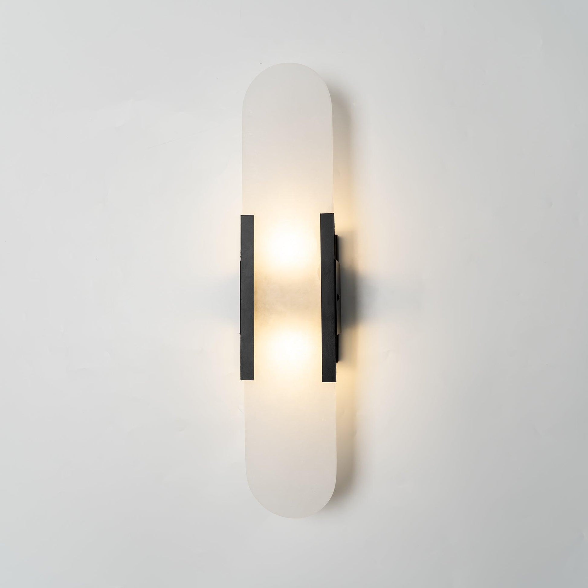 Corenil Wall Lamp Luxury Alabaster-Neutral Decor