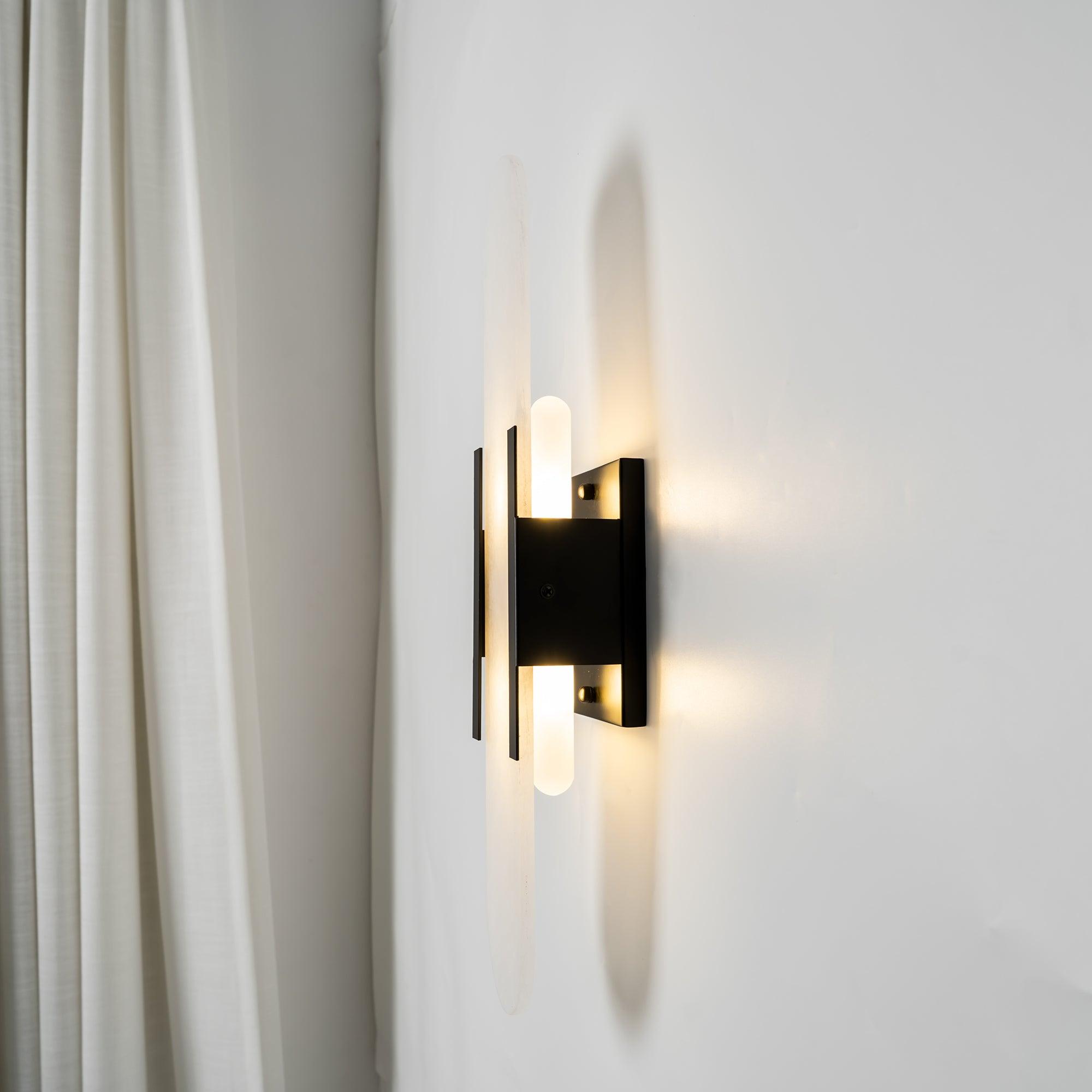 Olraeia Alabaster Dual Wall Lamp-Neutral Decor