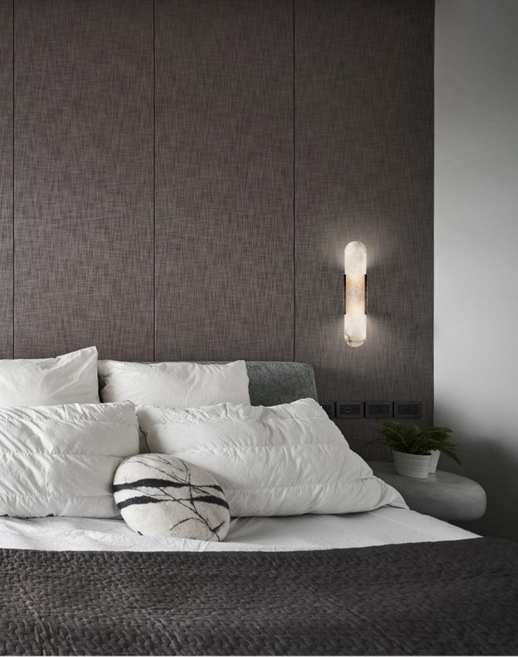 Olraeia Alabaster Dual Wall Lamp-Neutral Decor