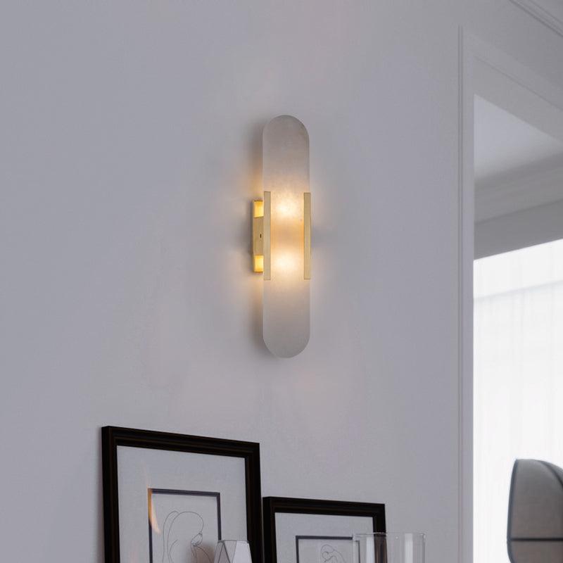 Olraeia Alabaster Dual Wall Lamp-Neutral Decor