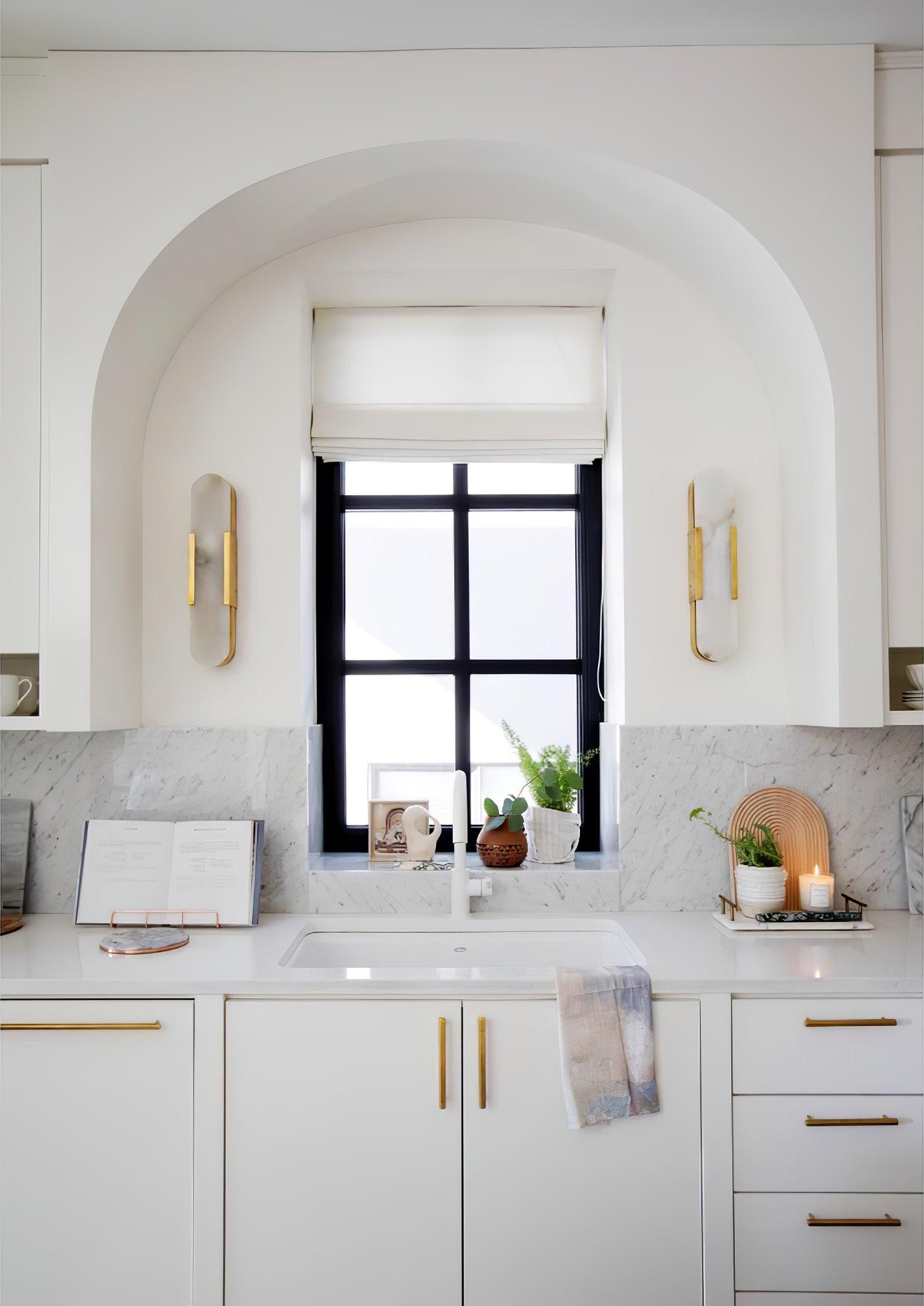 Olraeia Alabaster Dual Wall Lamp-Neutral Decor