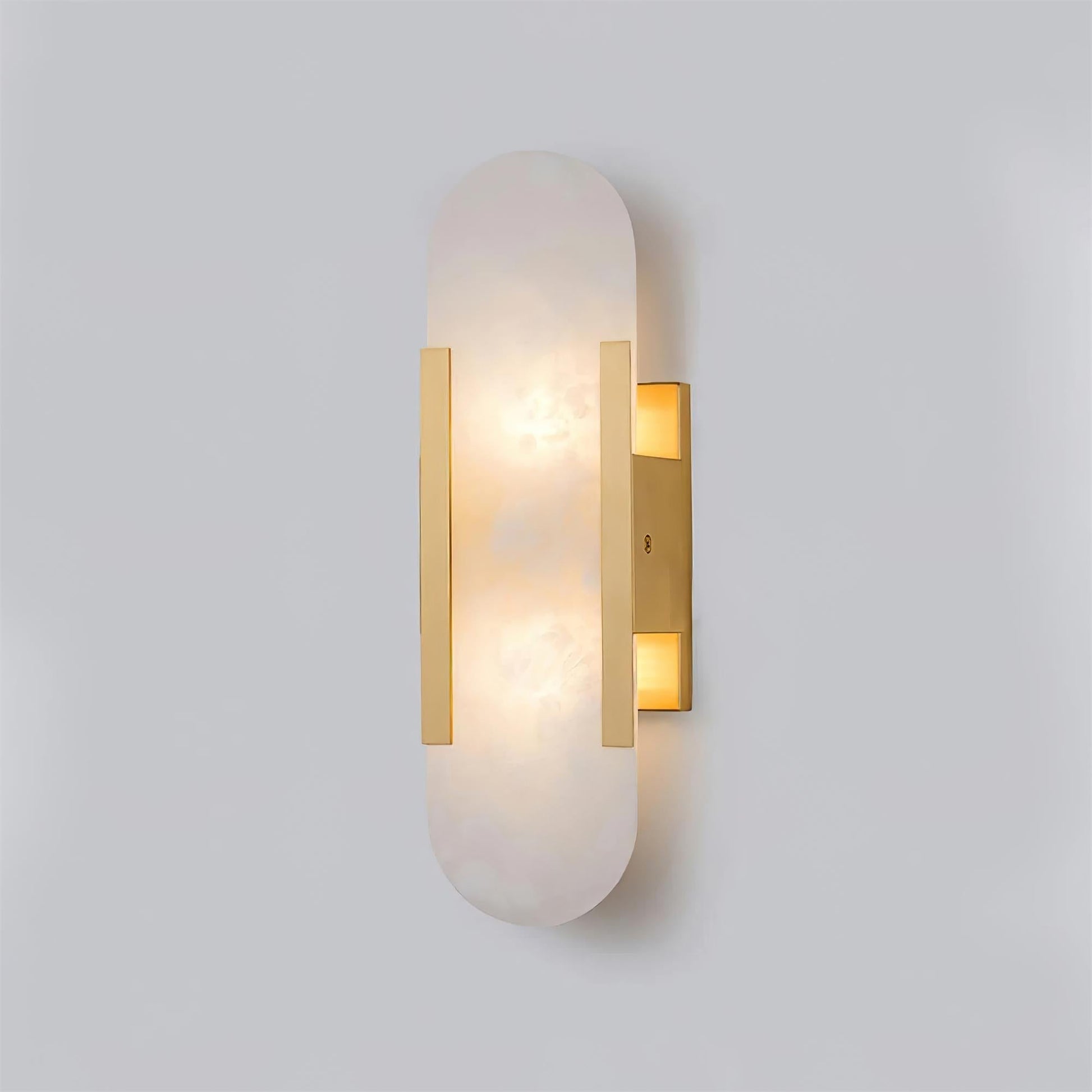Olraeia Alabaster Dual Wall Lamp-Neutral Decor