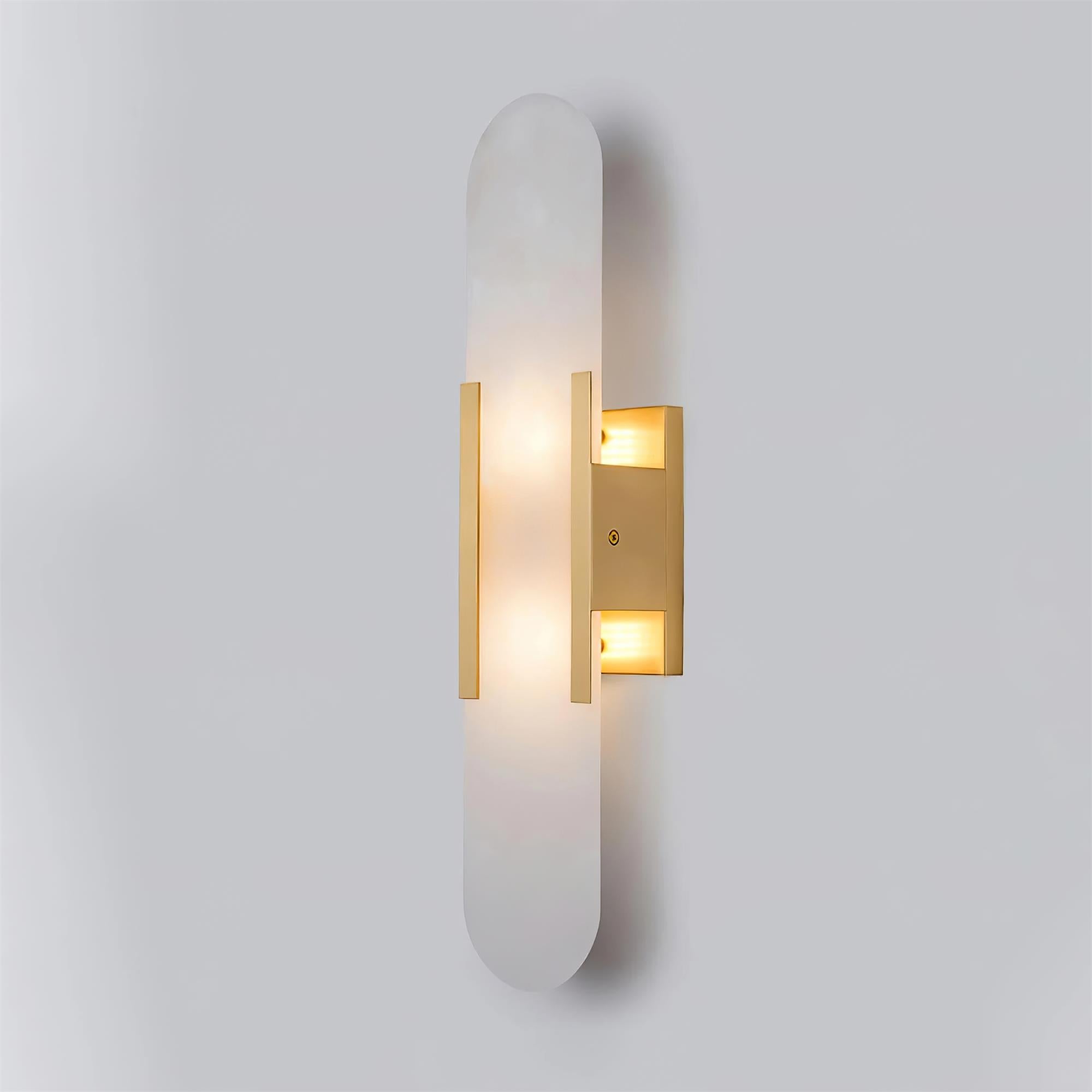 Olraeia Alabaster Dual Wall Lamp-Neutral Decor