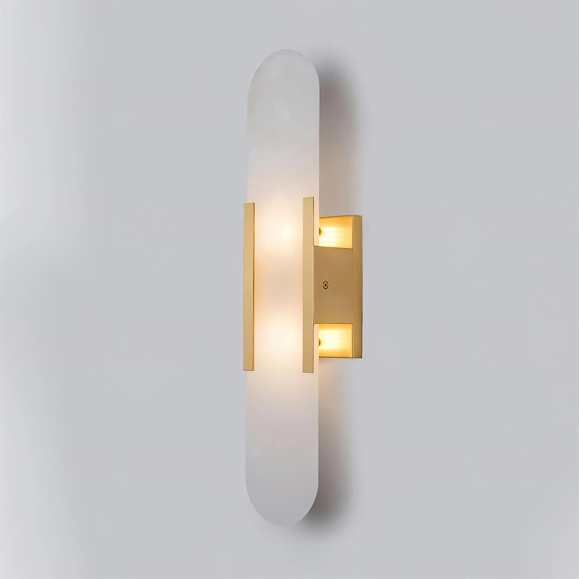 Corenil Wall Lamp Luxury Alabaster-Neutral Decor