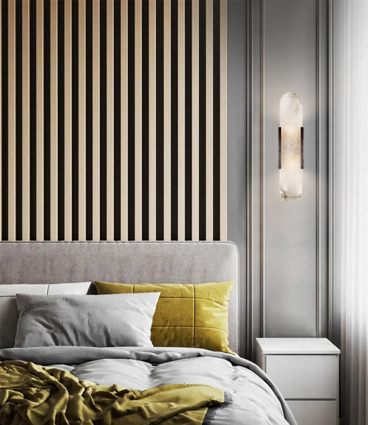 Olraeia Alabaster Dual Wall Lamp-Neutral Decor