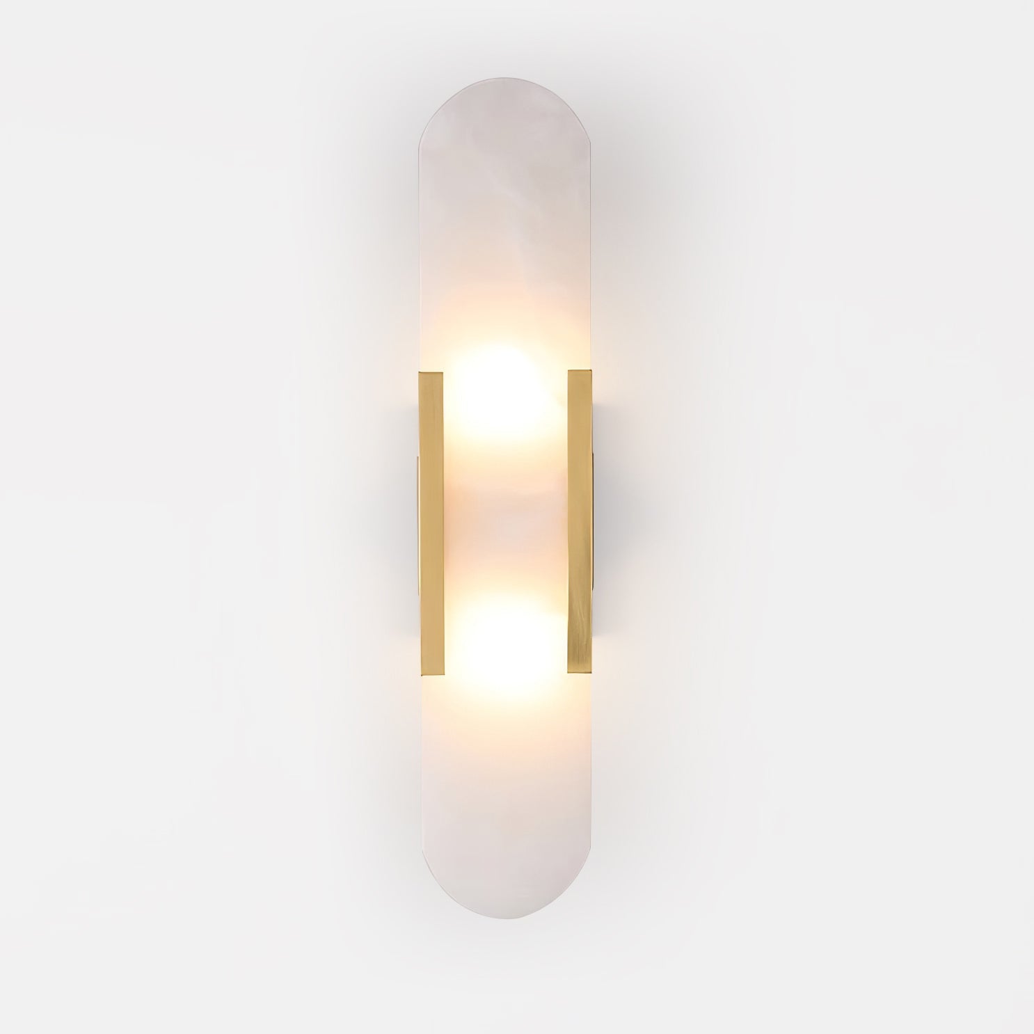 Olraeia Alabaster Dual Wall Lamp-Neutral Decor