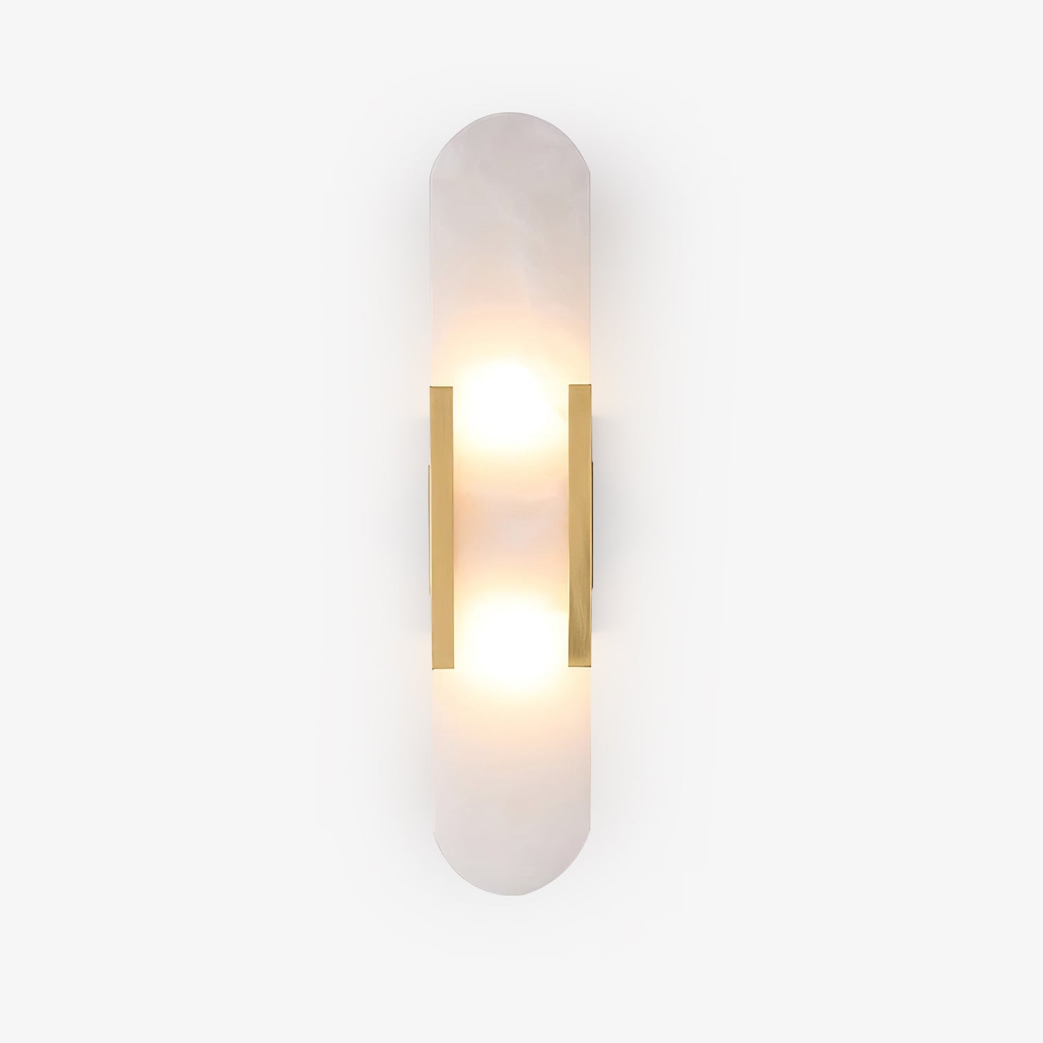 Olraeia Alabaster Dual Wall Lamp-Neutral Decor