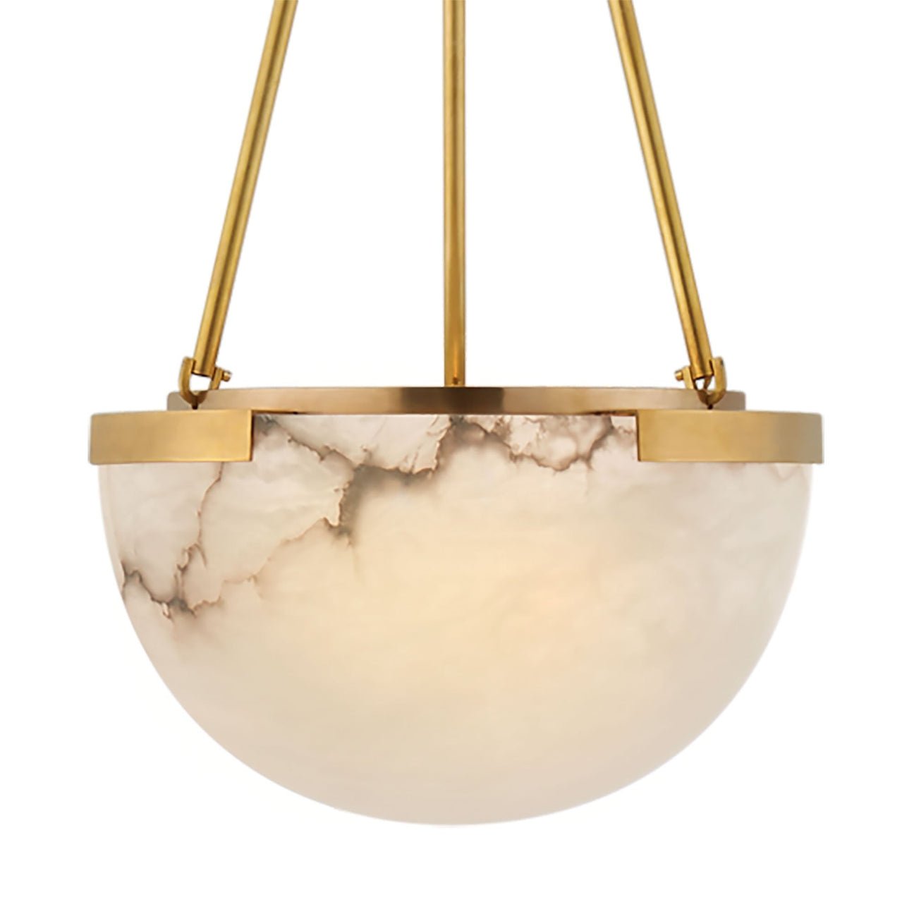 Dione Minimalist Alabaster Pendant Light-Neutral Decor