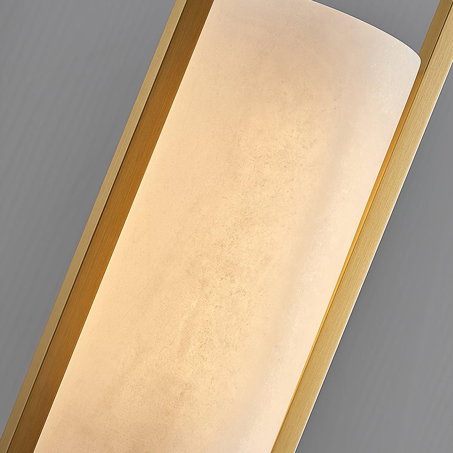 Svala Arch Alabaster Pendant Light-Neutral Decor