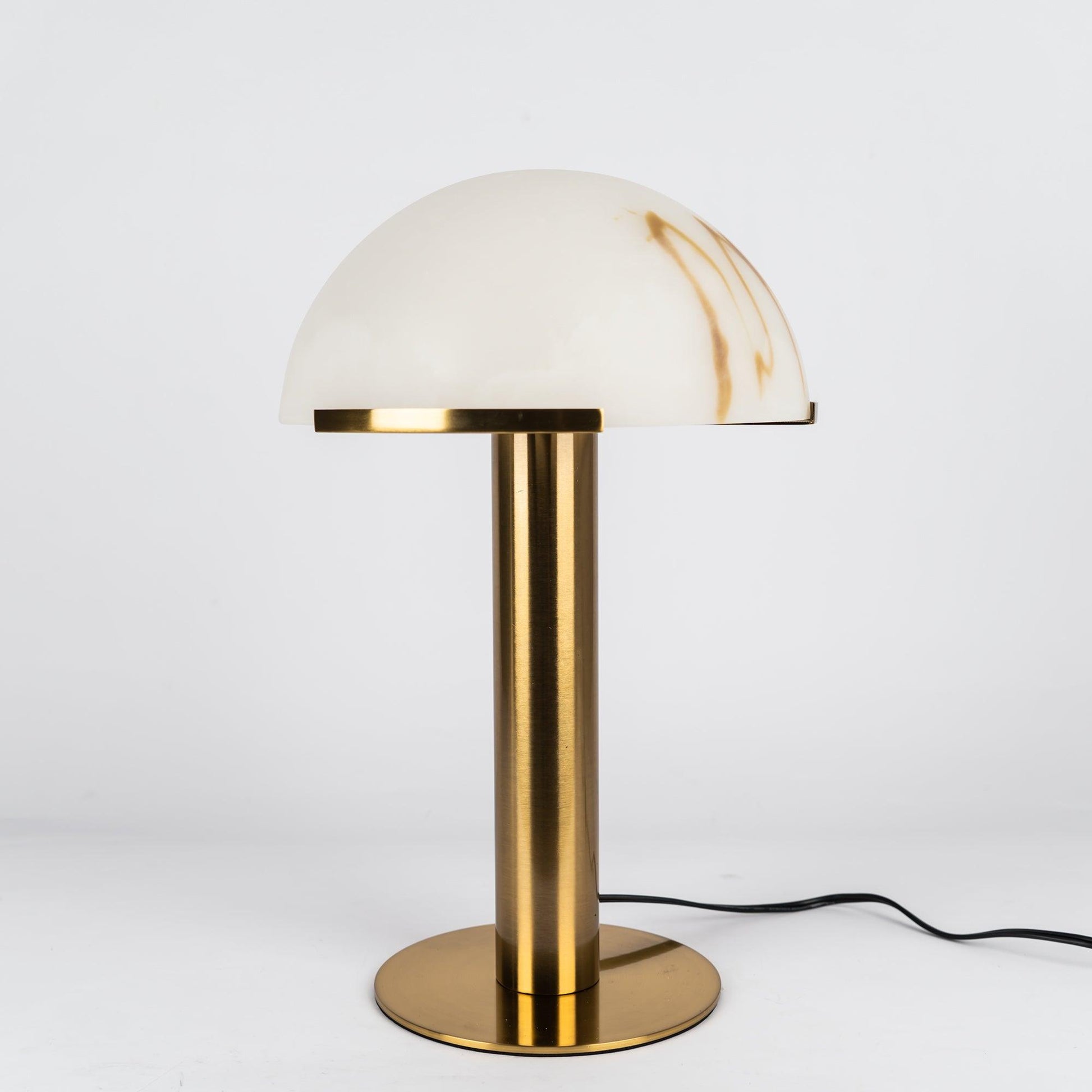 Keir Alabaster Table Lamp-Neutral Decor