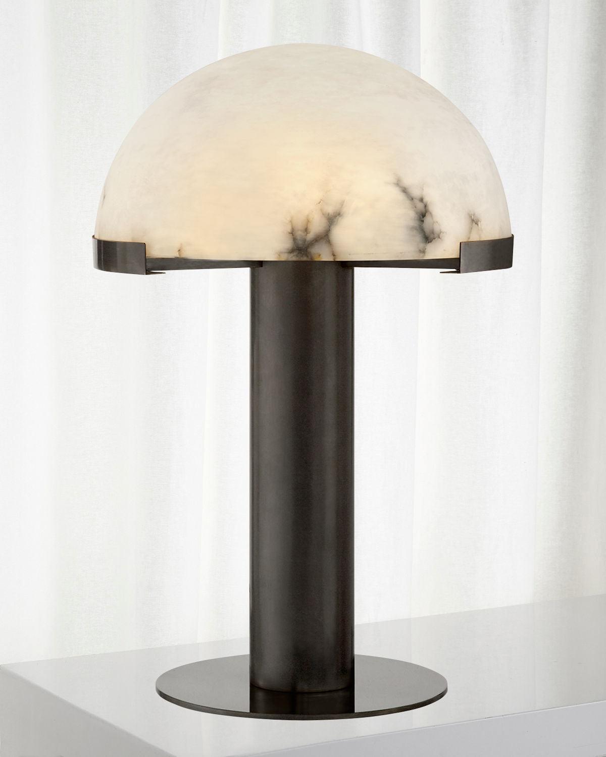 Keir Alabaster Table Lamp-Neutral Decor
