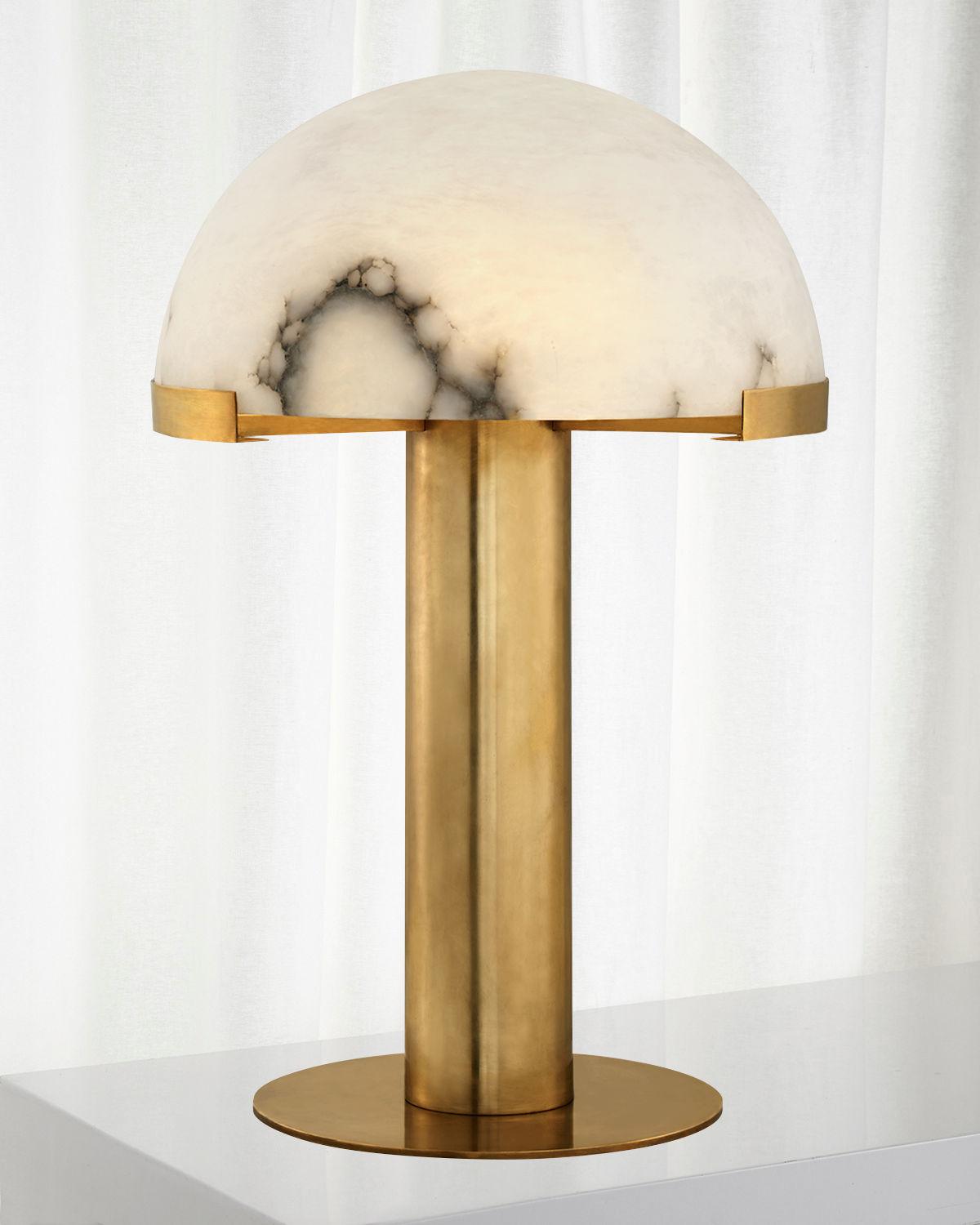 Keir Alabaster Table Lamp-Neutral Decor