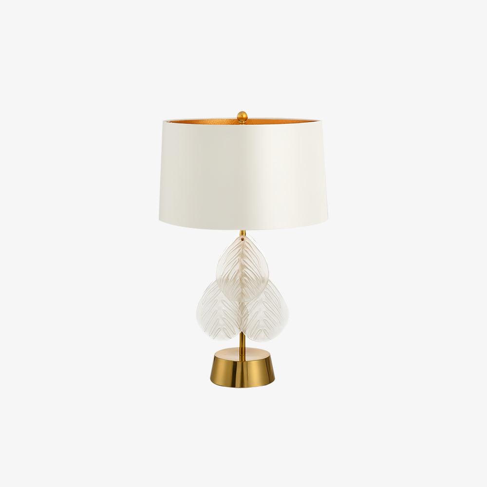 Elara Elegant Glass Table Lamp-Neutral Decor