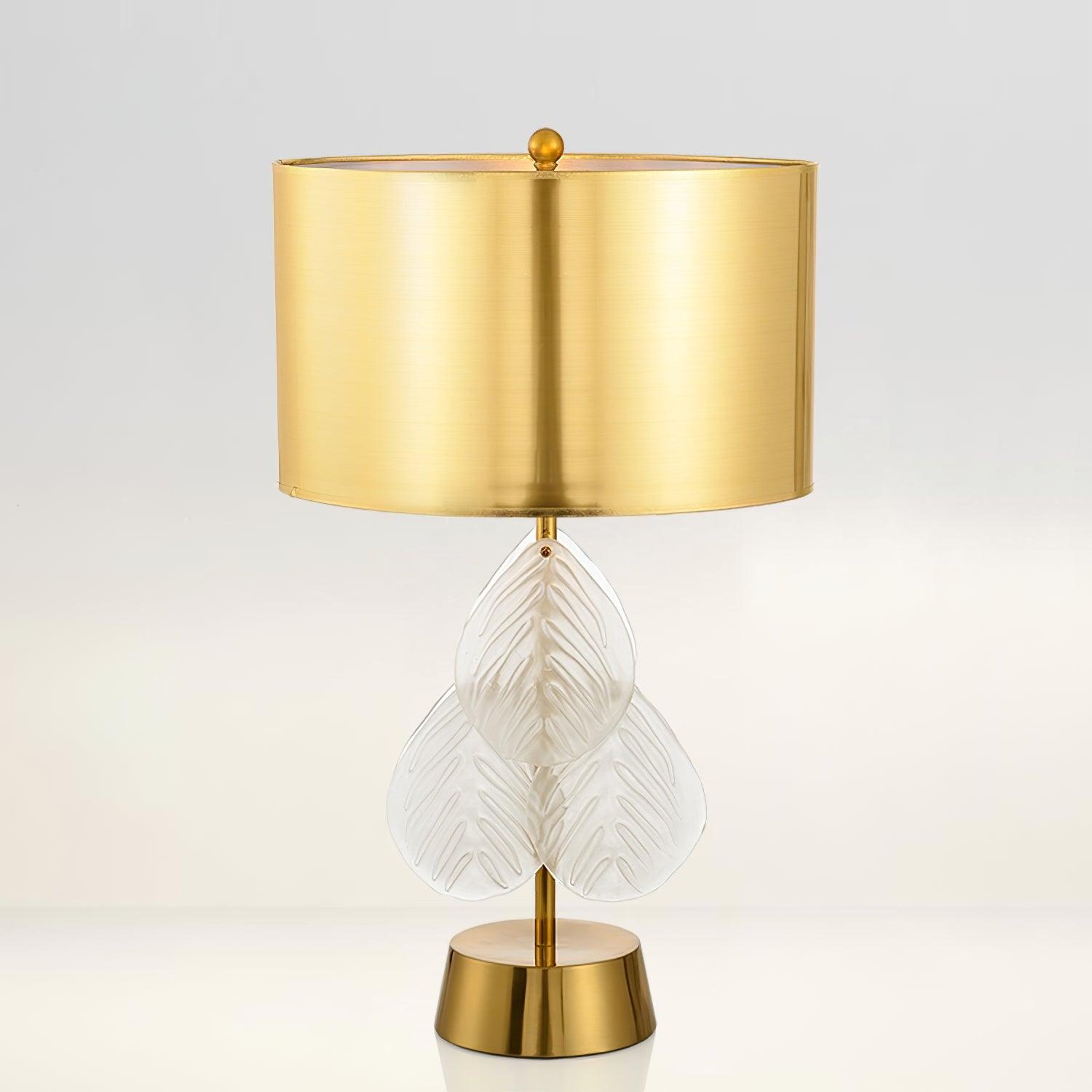 Elara Elegant Glass Table Lamp-Neutral Decor