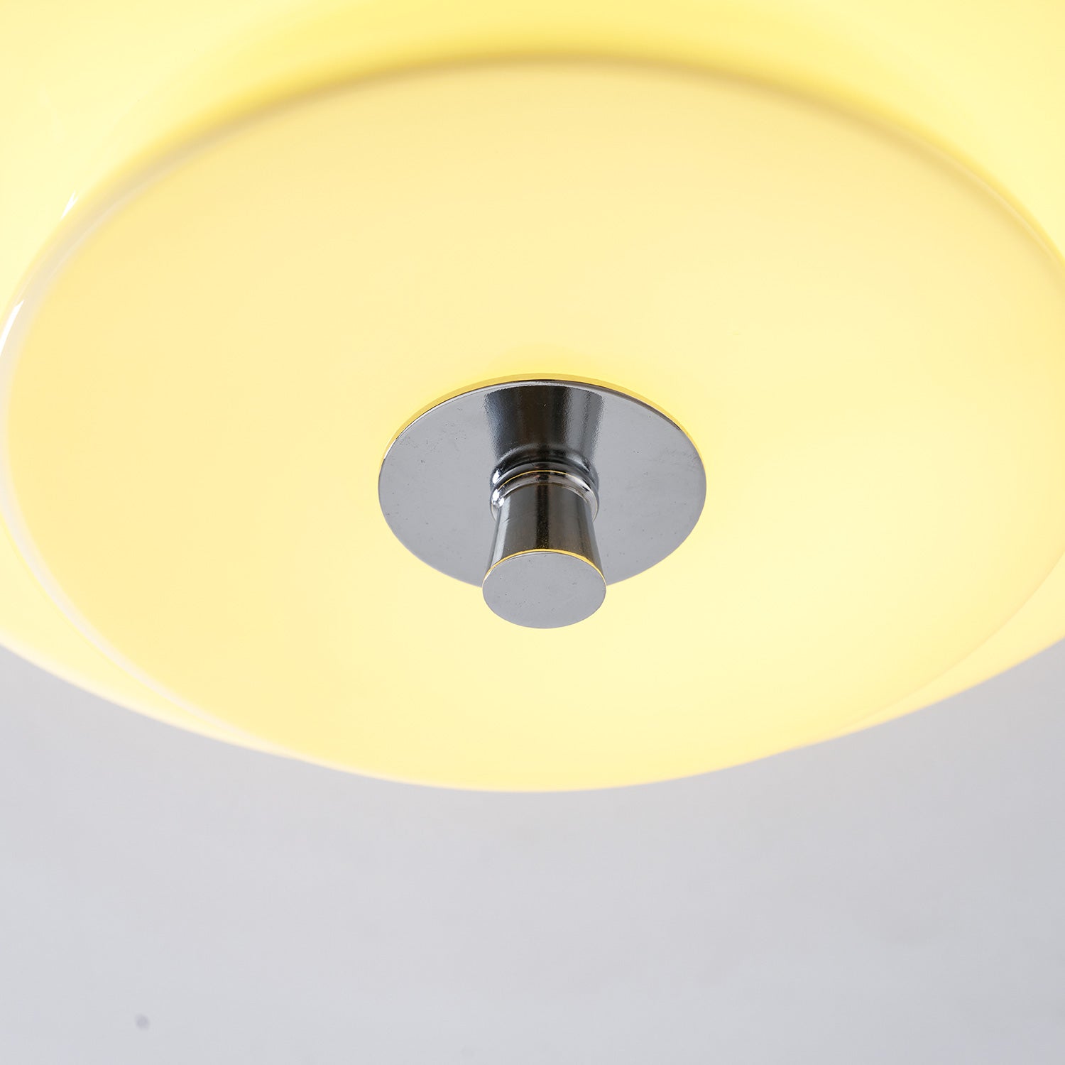 Tiered Glass Ceiling Light-Neutral Decor