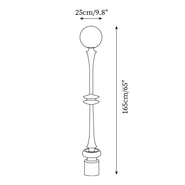 Spindle Floor Lamp