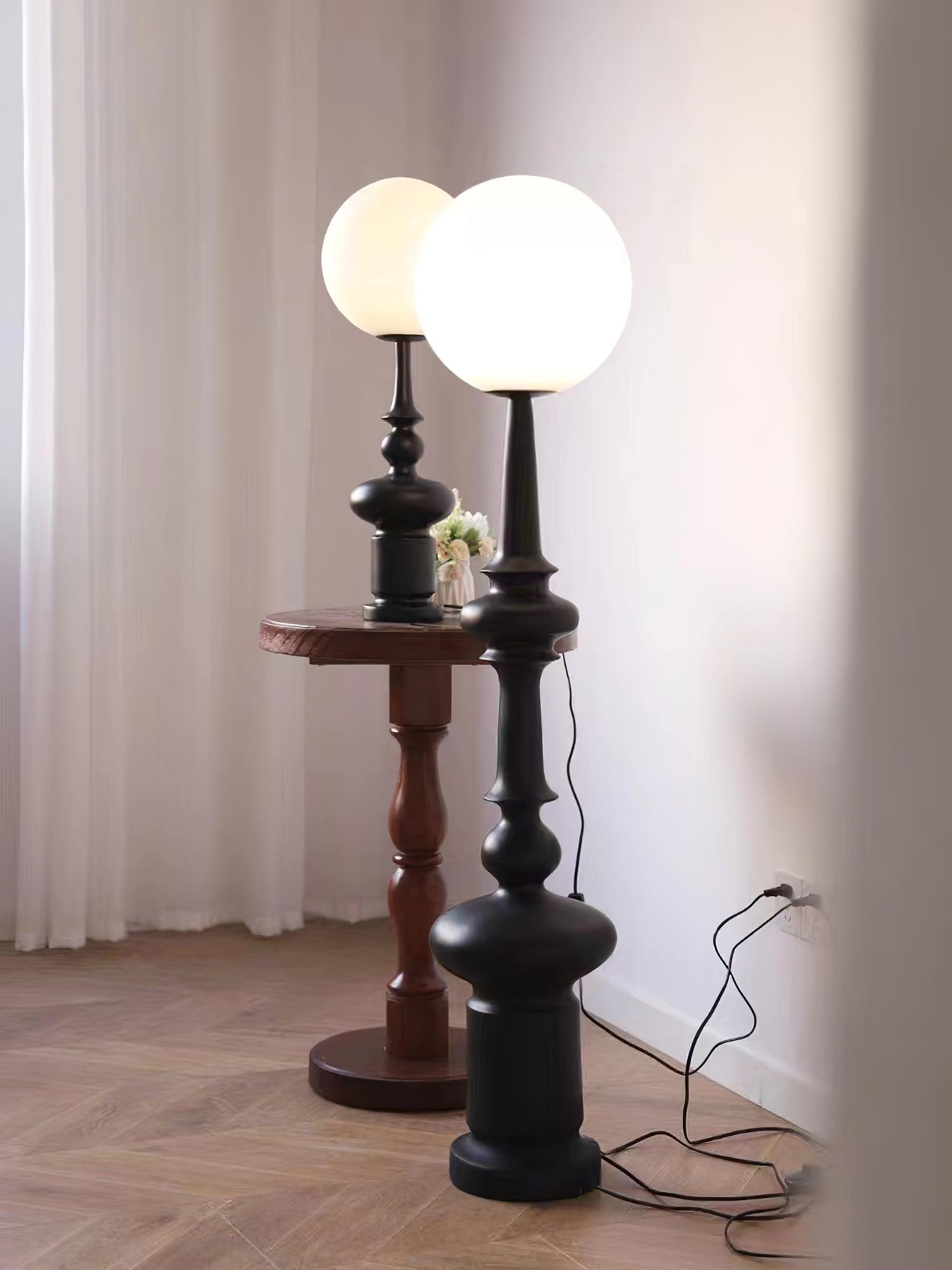 Orion Roman Column Table Lamp-Neutral Decor