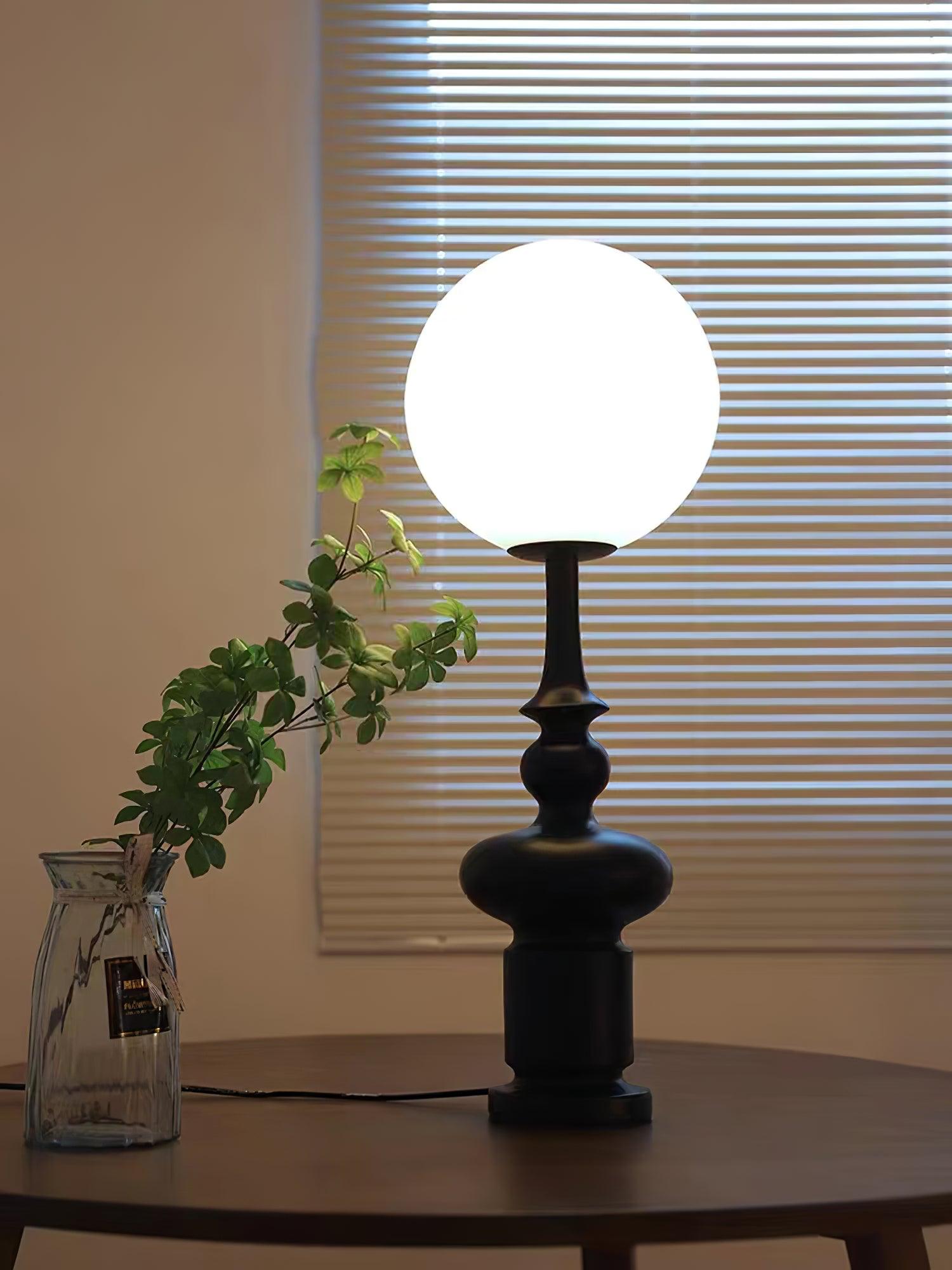 Orion Roman Column Table Lamp-Neutral Decor