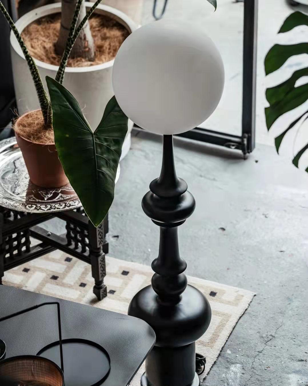 Orion Roman Column Table Lamp-Neutral Decor