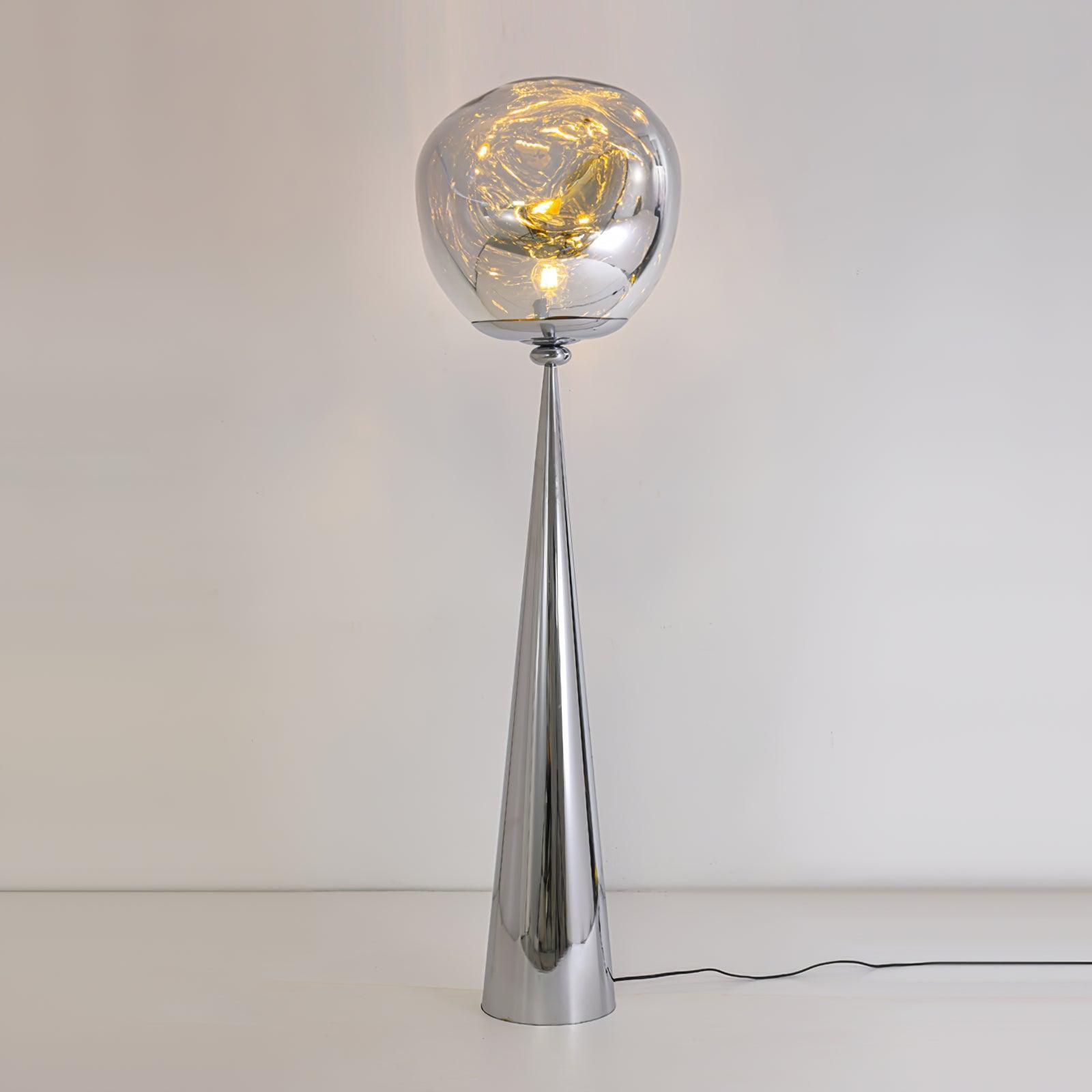 Ovexin Gray Contemporary Floor Lamp-Neutral Decor