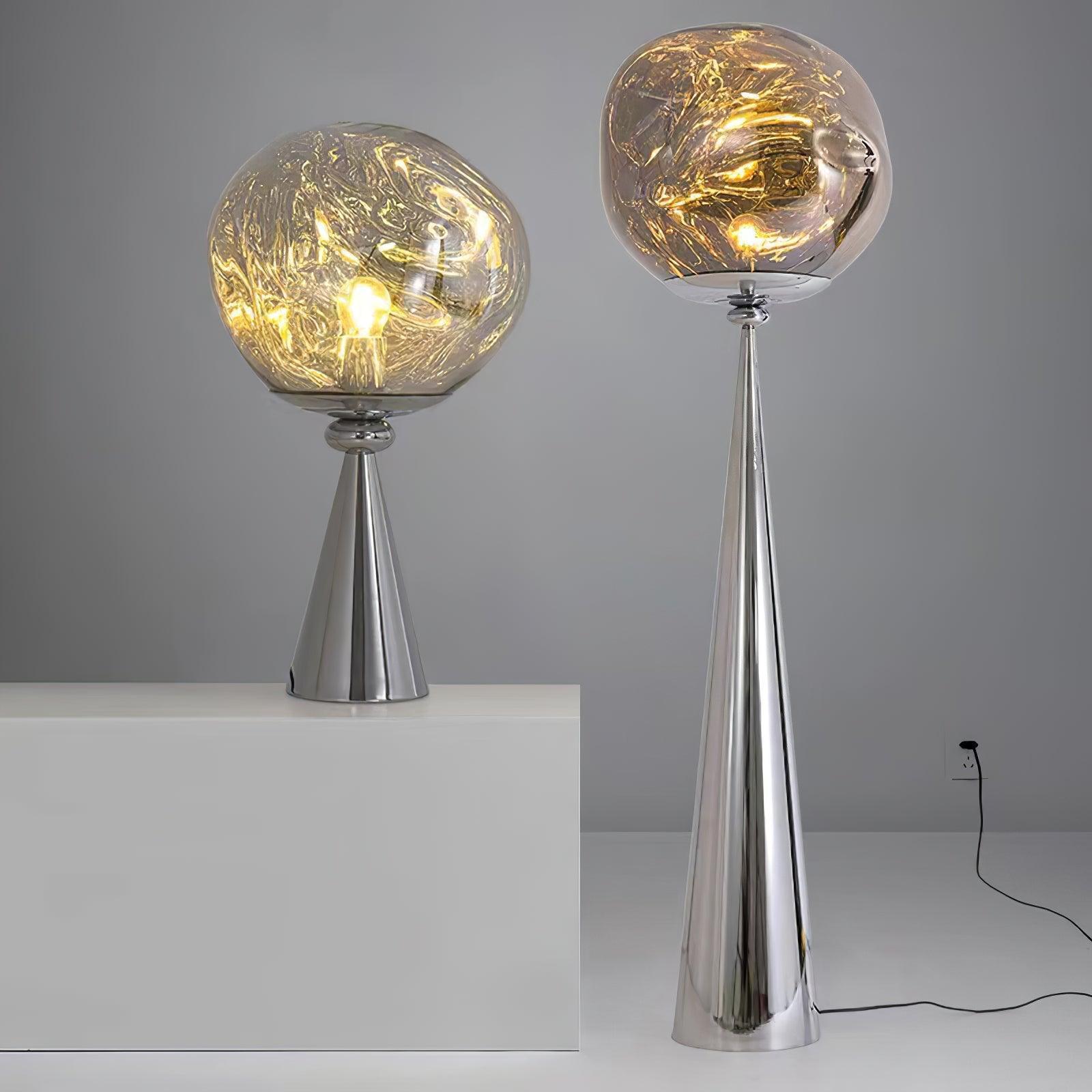 Ovexin Gray Contemporary Floor Lamp-Neutral Decor