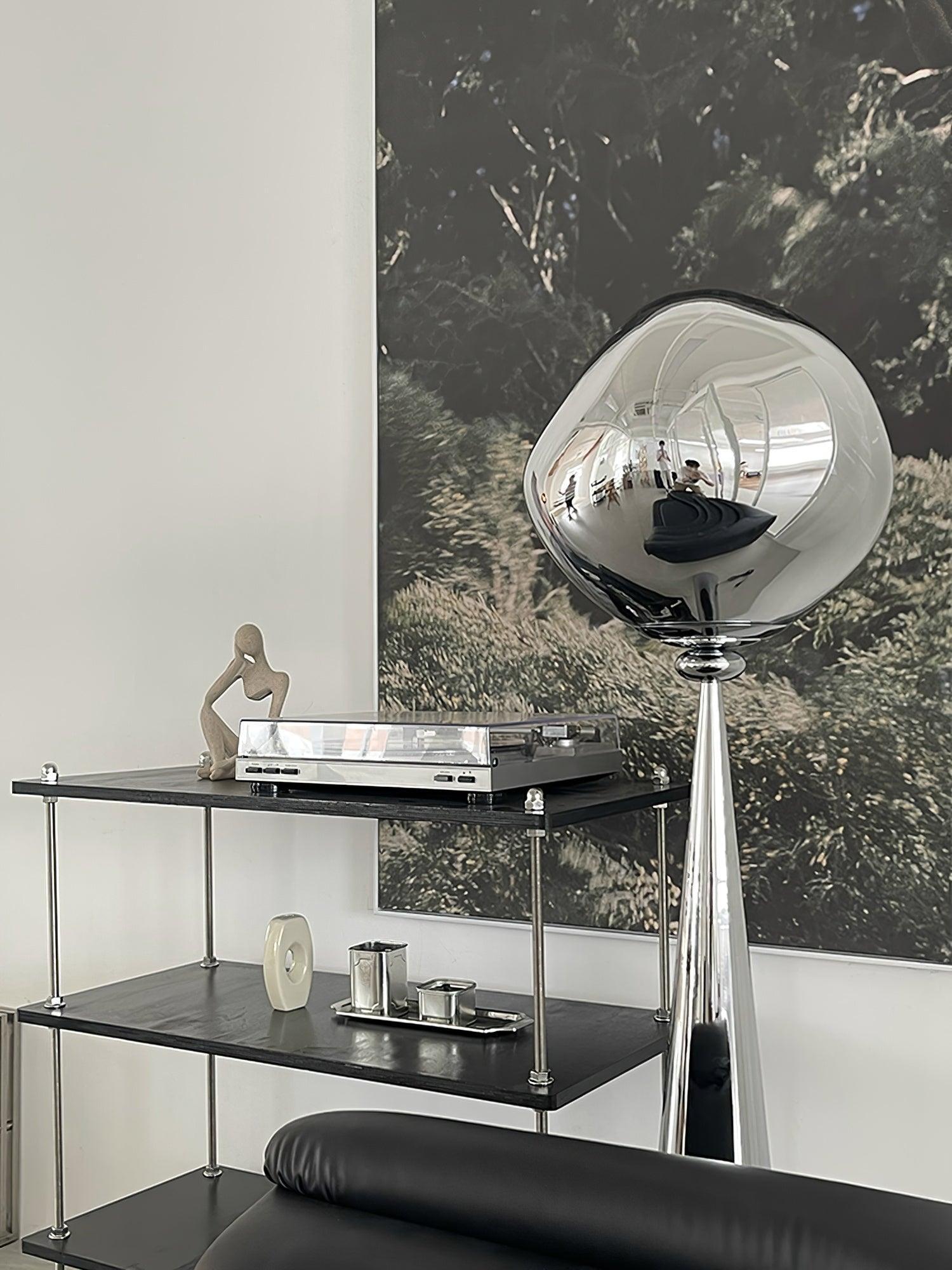 Ovexin Gray Contemporary Floor Lamp-Neutral Decor