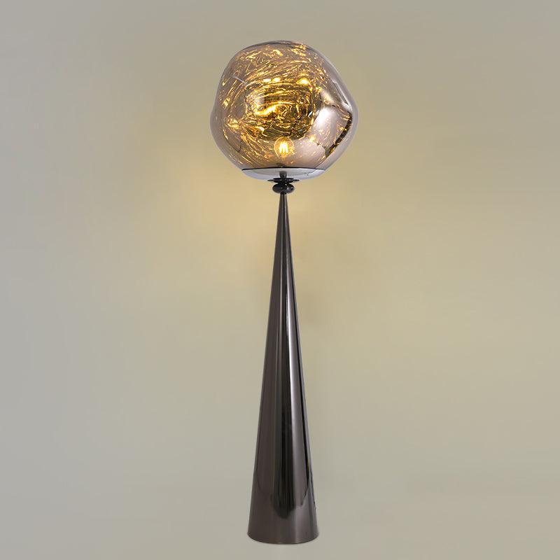 Ovexin Gray Contemporary Floor Lamp-Neutral Decor